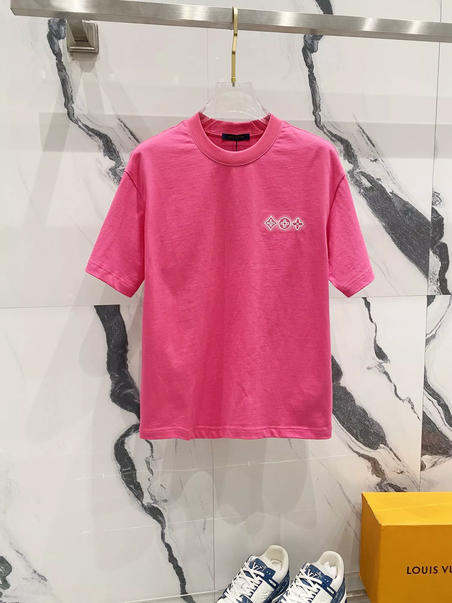 Bold 1871 Louis Vuitton LV T-Shirts Short Sleeved For Unisex
