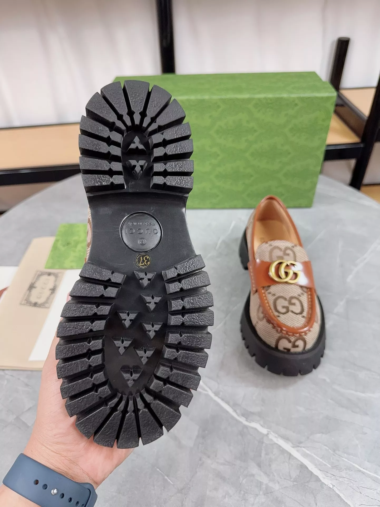 Bold 1887 Gucci Oxfords Shoes For Women