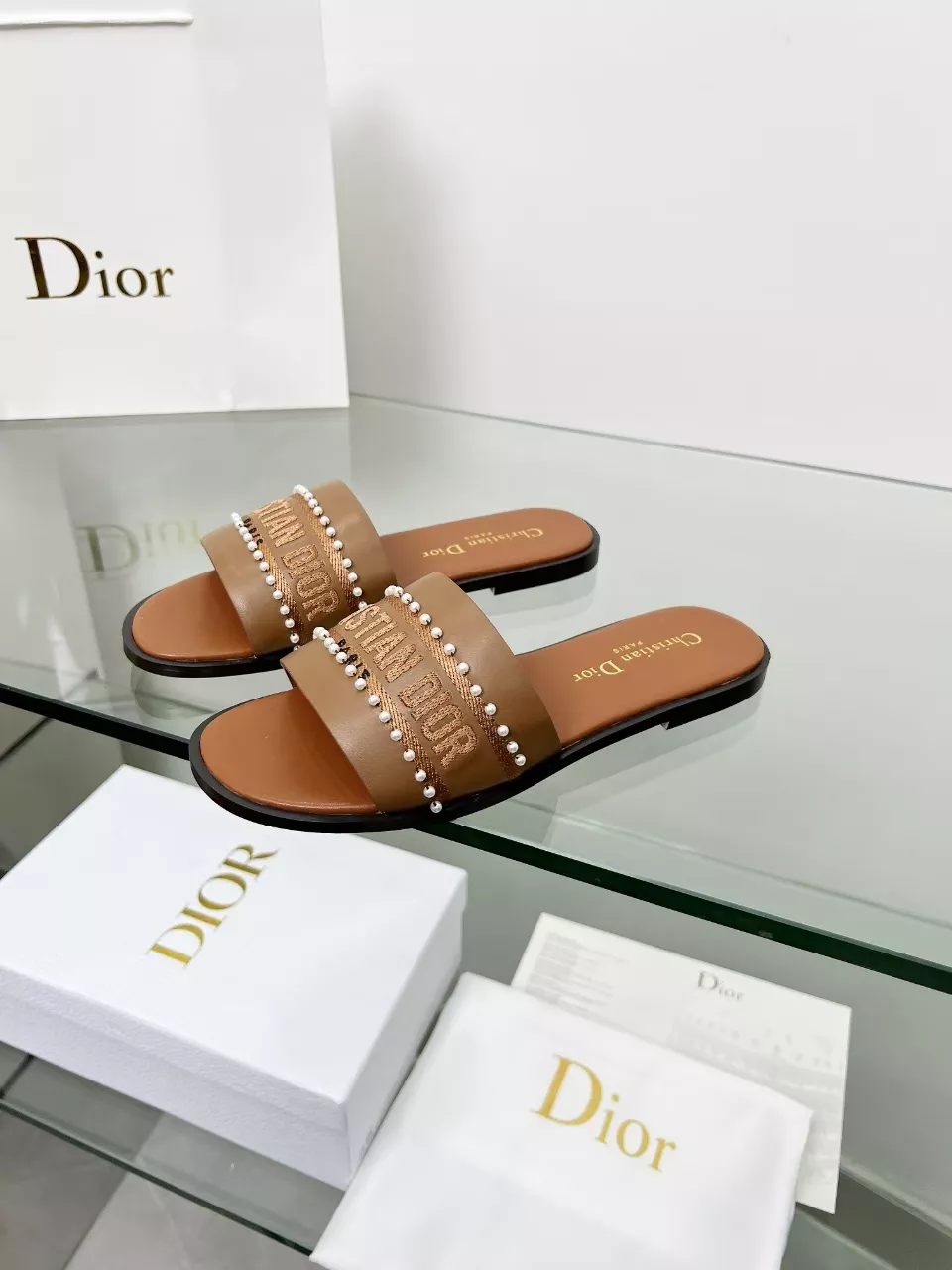 Bold 2135 Christian Dior Slippers For Women