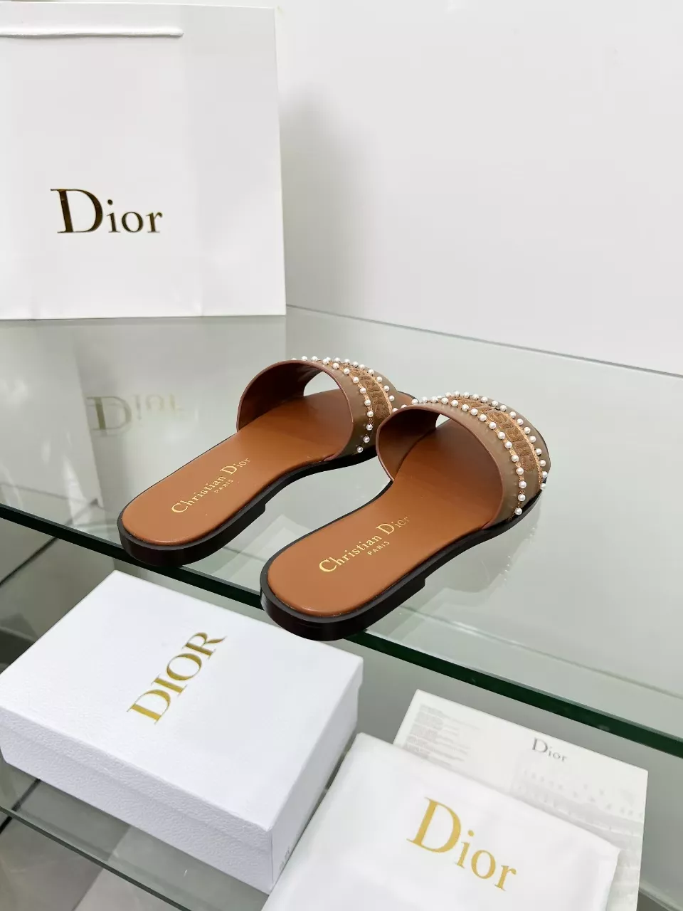 Bold 2135 Christian Dior Slippers For Women