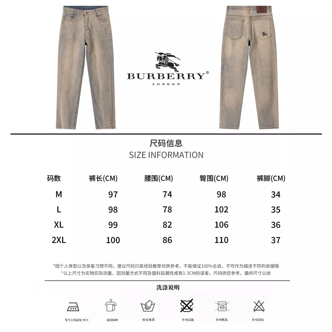 Bold 2279 Burberry Jeans For Men