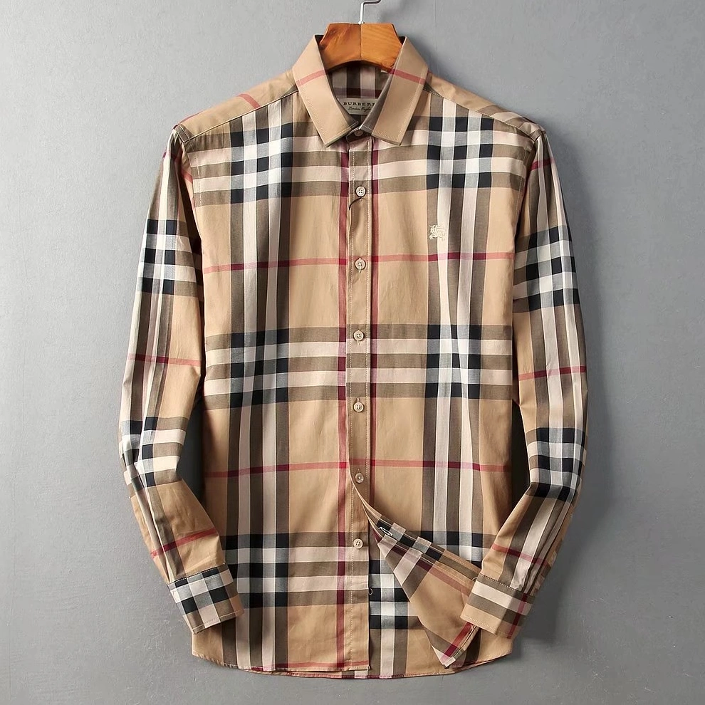 Bold 2635 Burberry Shirts Long Sleeved For Men