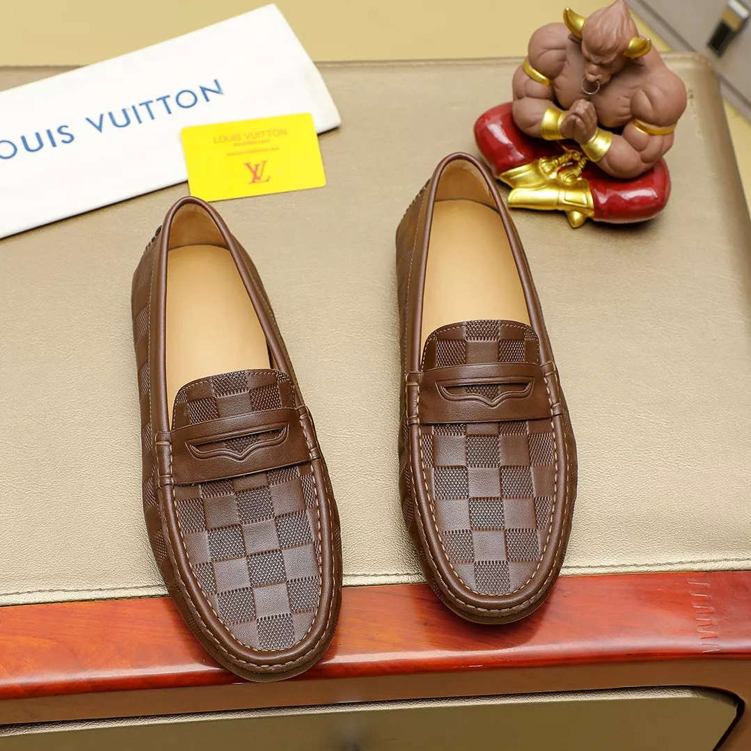 Bold 2855 Louis Vuitton LV Oxfords Shoes For Men