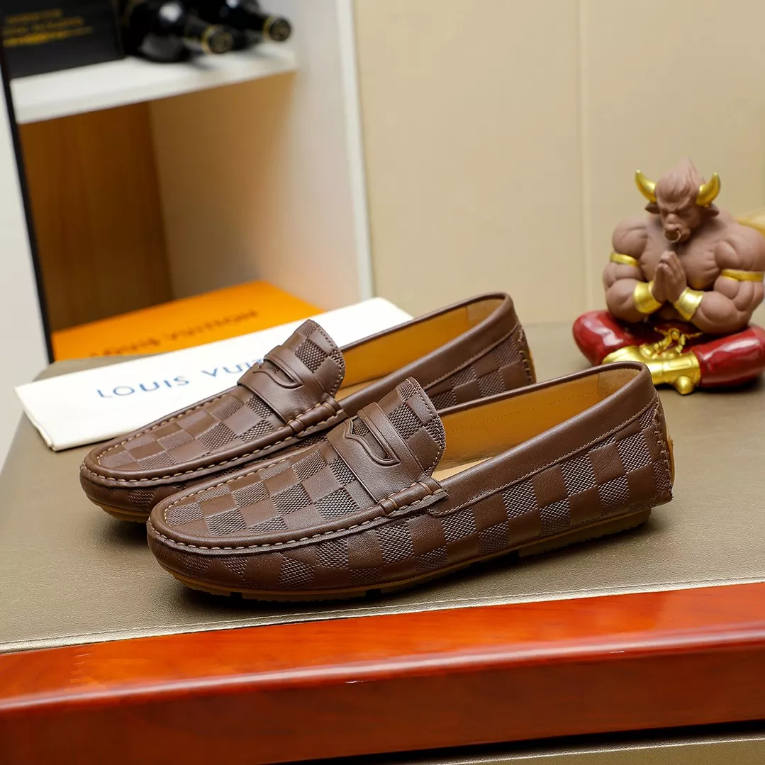 Bold 2855 Louis Vuitton LV Oxfords Shoes For Men
