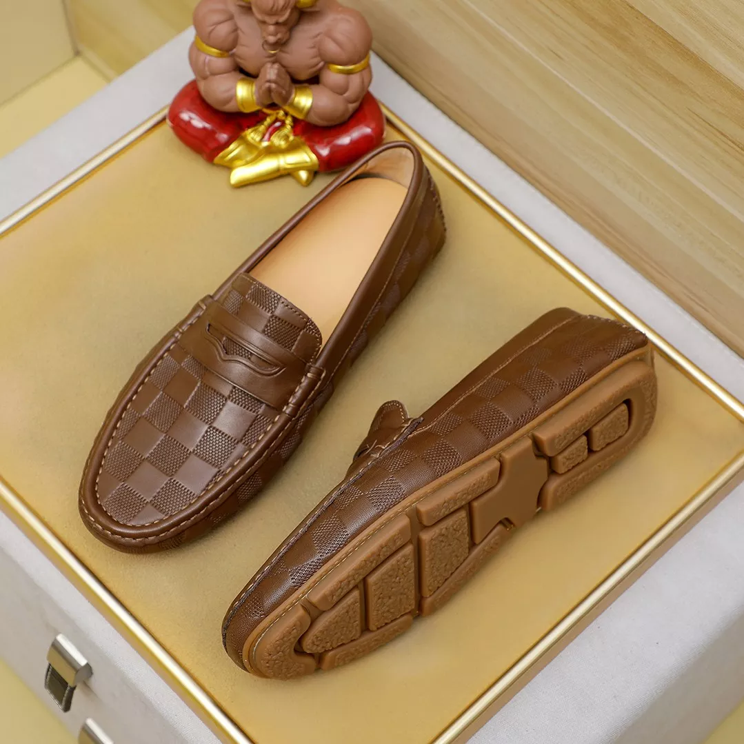 Bold 2855 Louis Vuitton LV Oxfords Shoes For Men