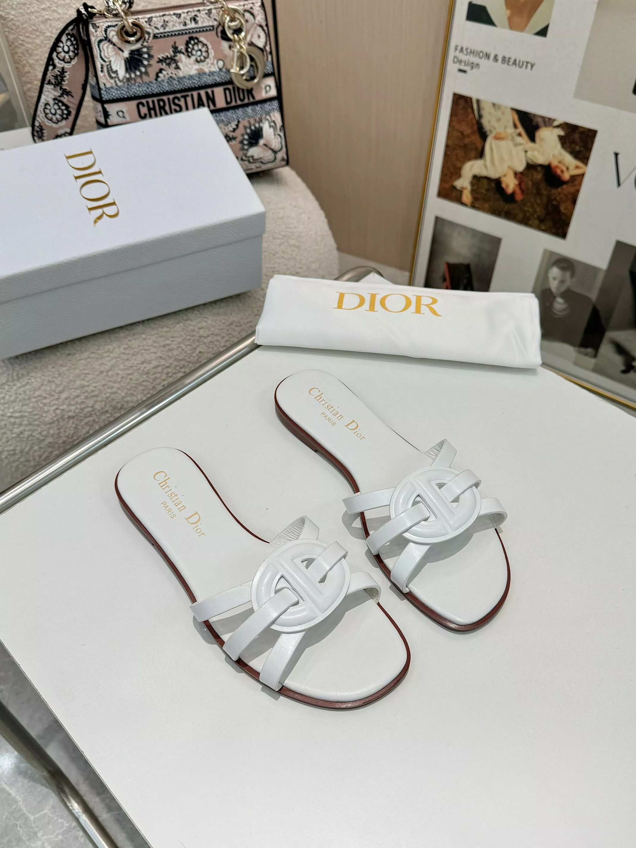 Bold 2860 Christian Dior Slippers For Women