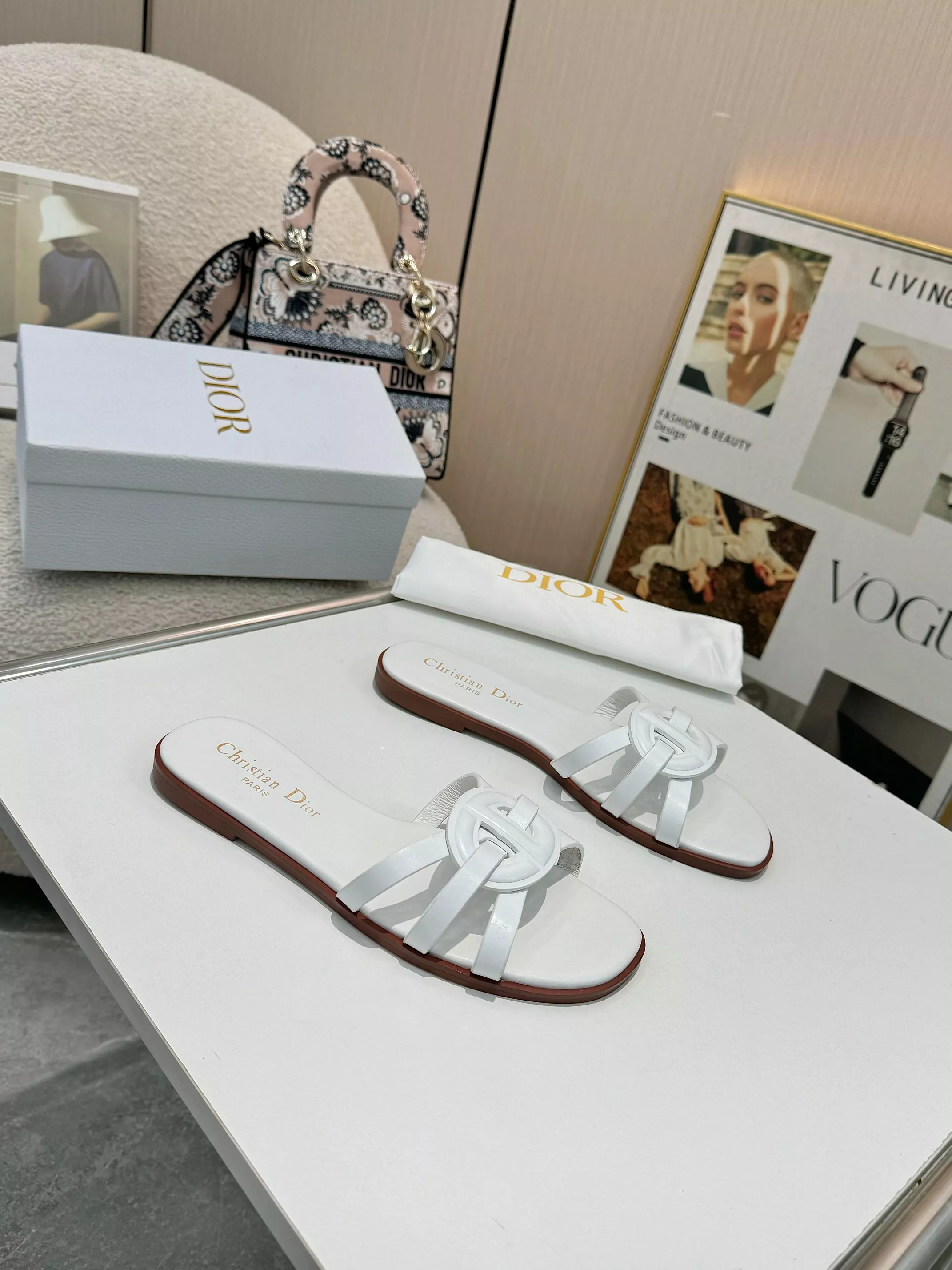 Bold 2860 Christian Dior Slippers For Women