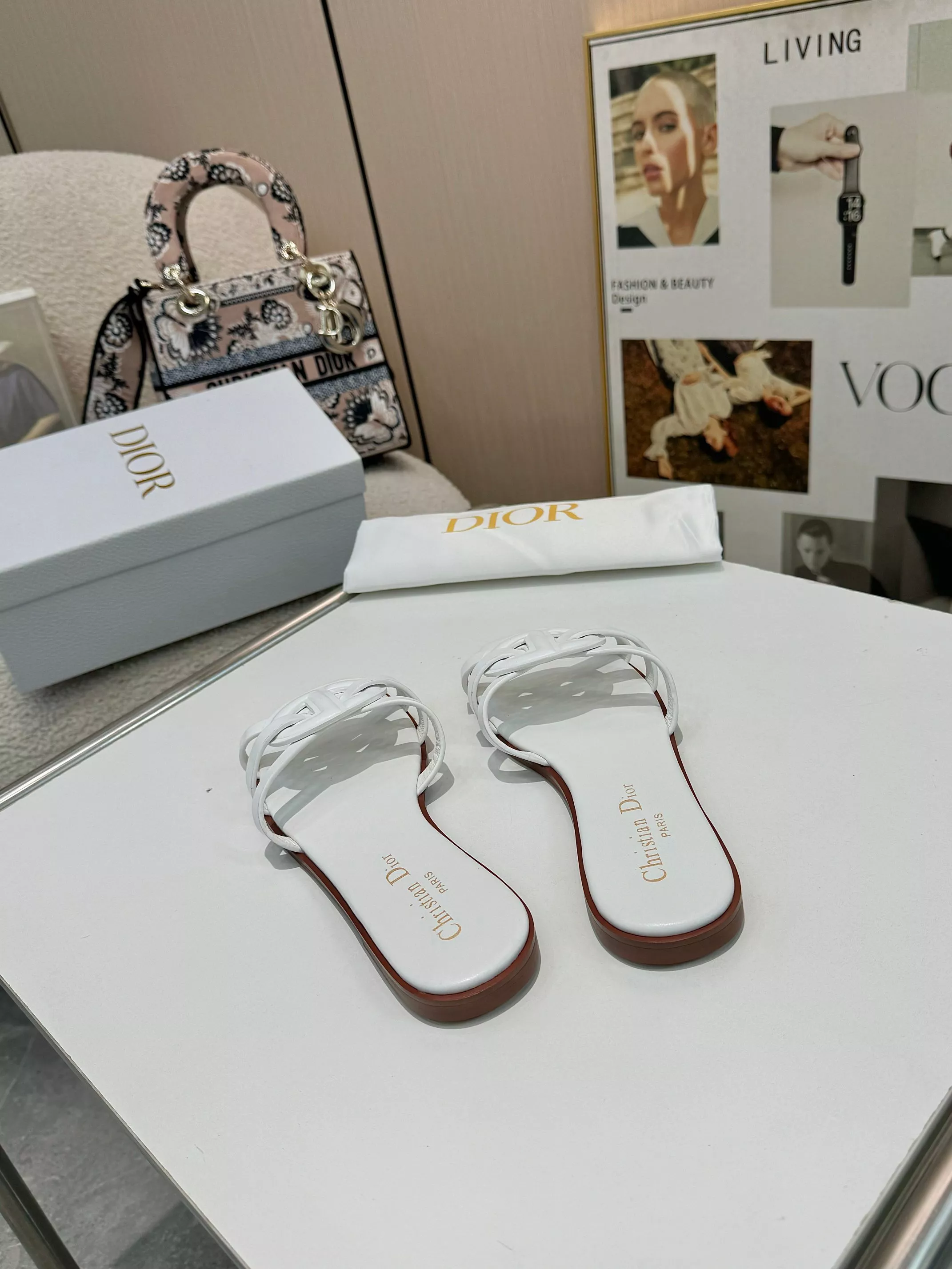Bold 2860 Christian Dior Slippers For Women