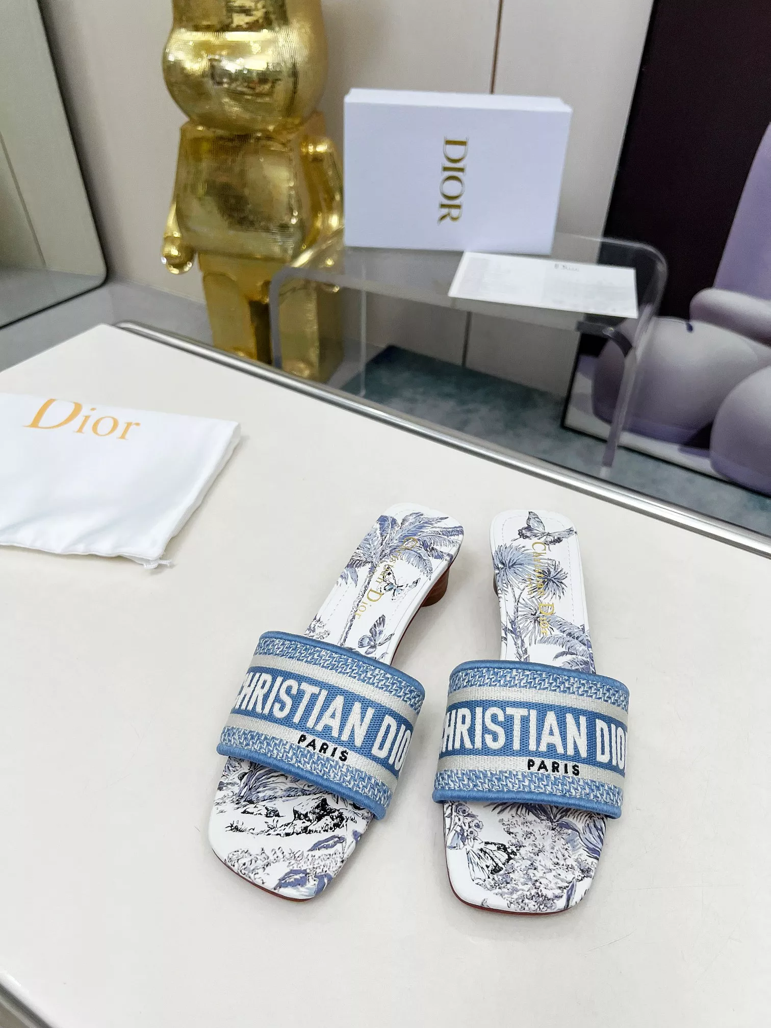 Bold 3339 Christian Dior Slippers For Women