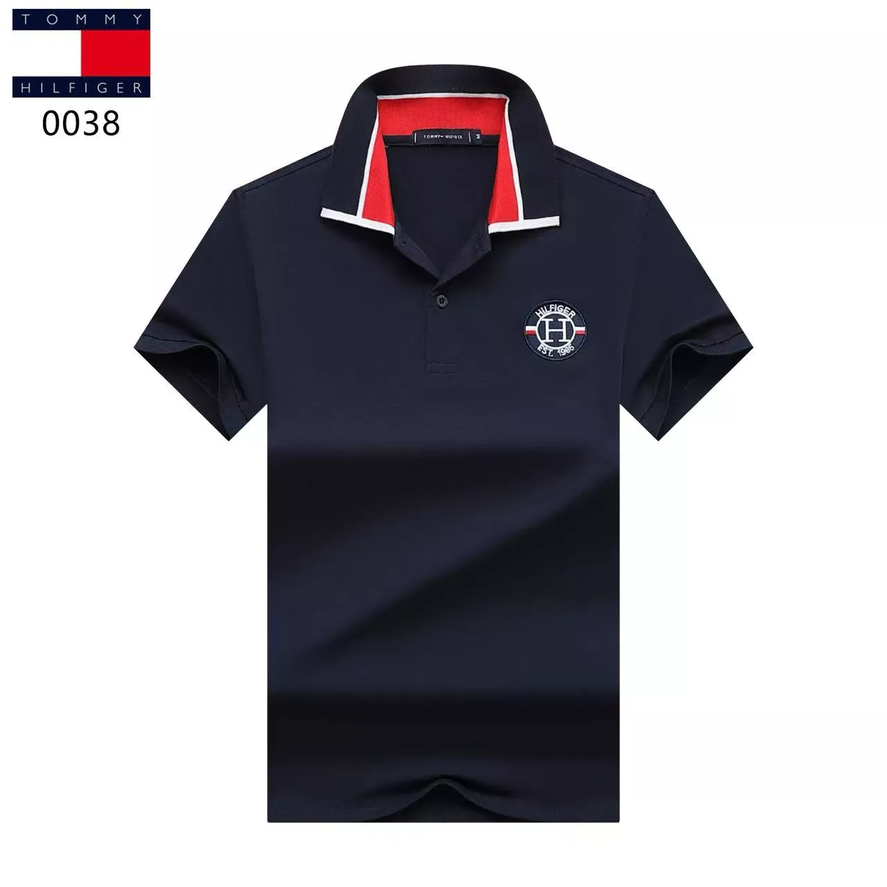 Bold 3354 Tommy Hilfiger TH T-Shirts Short Sleeved For Men