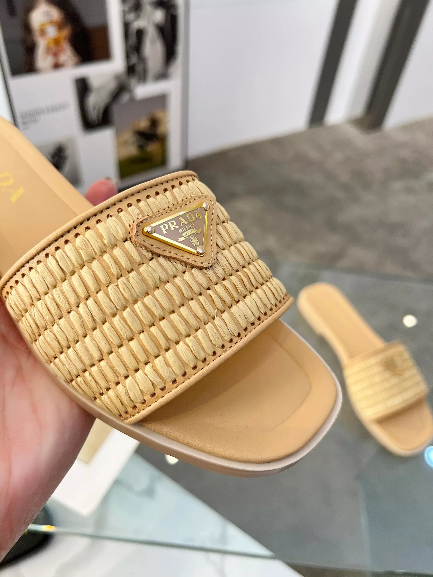 Bold 3373 Prada Slippers For Women