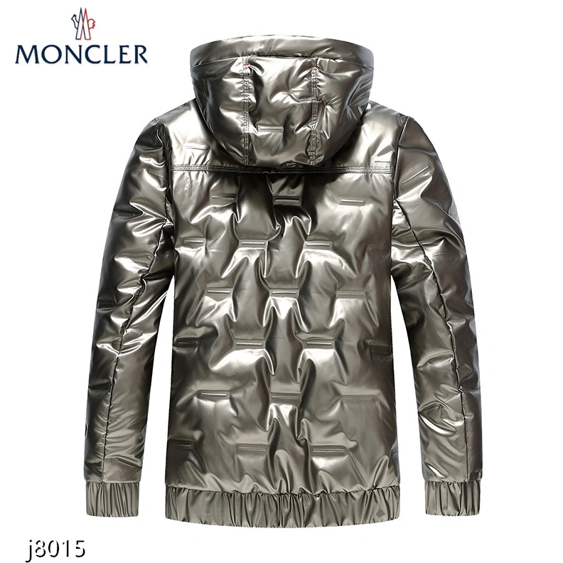 Bold 416 Moncler Down Feather Coat Long Sleeved For Men