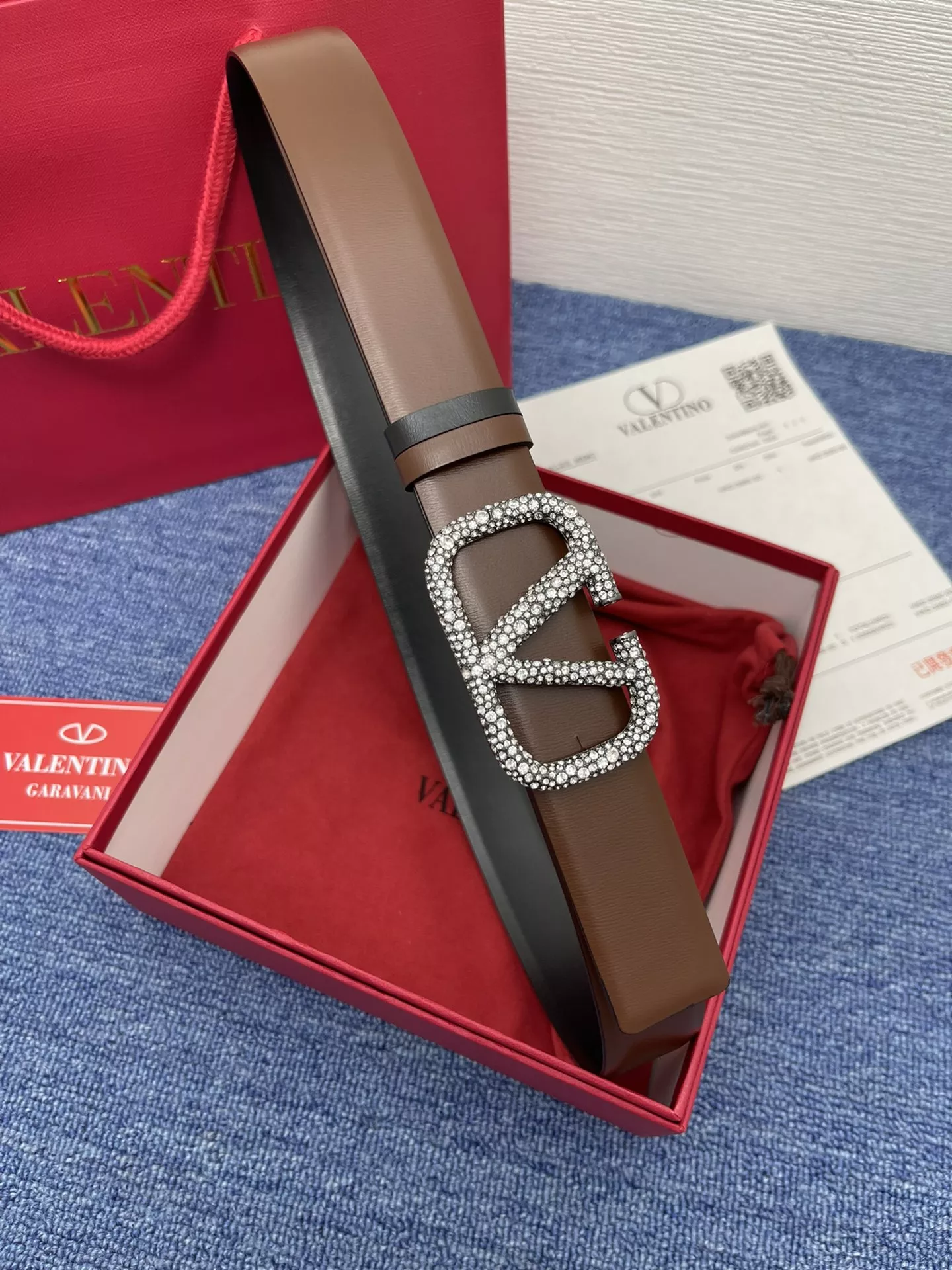 Bold 4296 Valentino AAA Quality Belts In 3.0cm For Women