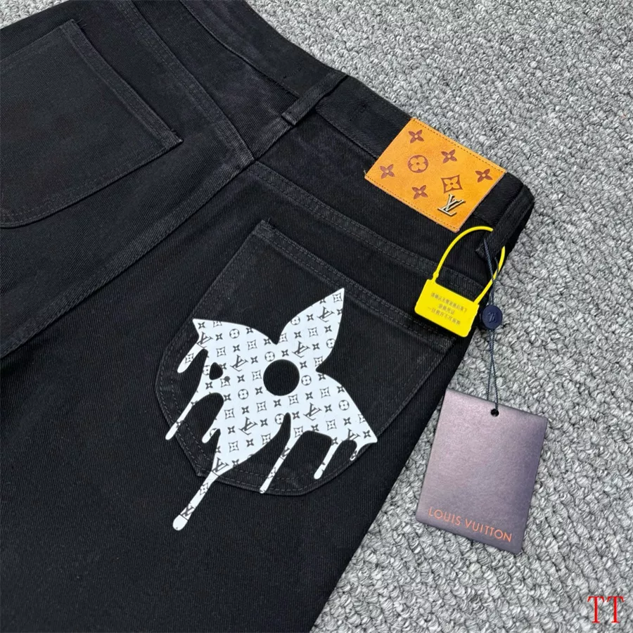 Bold 4335 Louis Vuitton LV Jeans For Men
