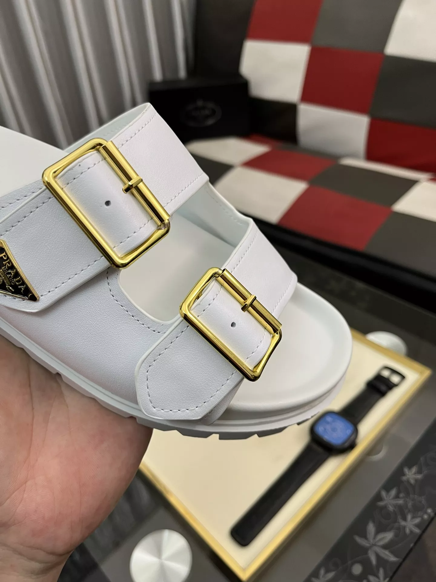 Bold 4591 Prada Slippers For Men