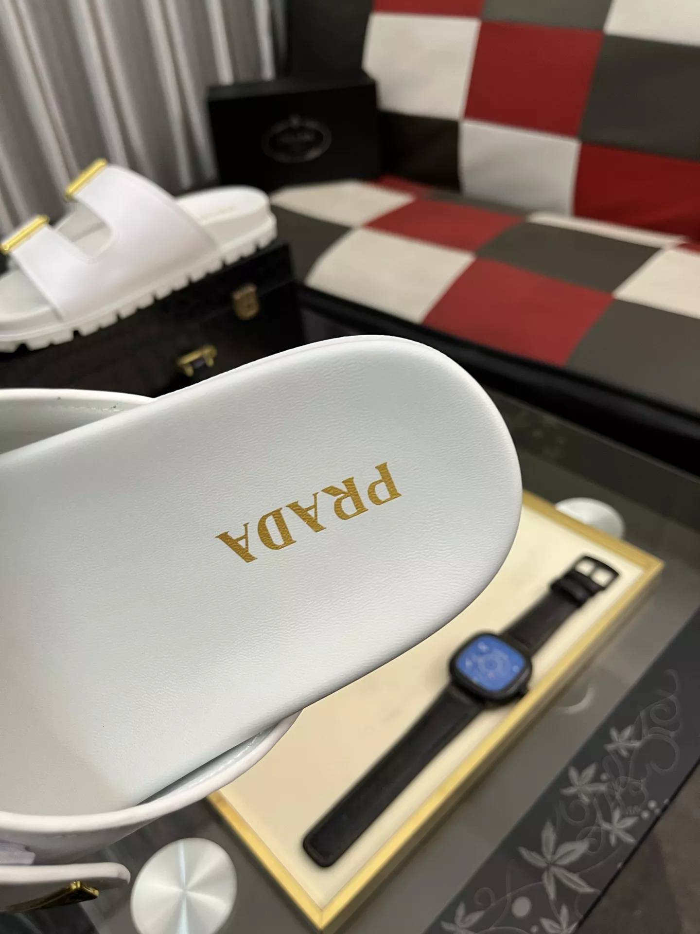 Bold 4591 Prada Slippers For Men