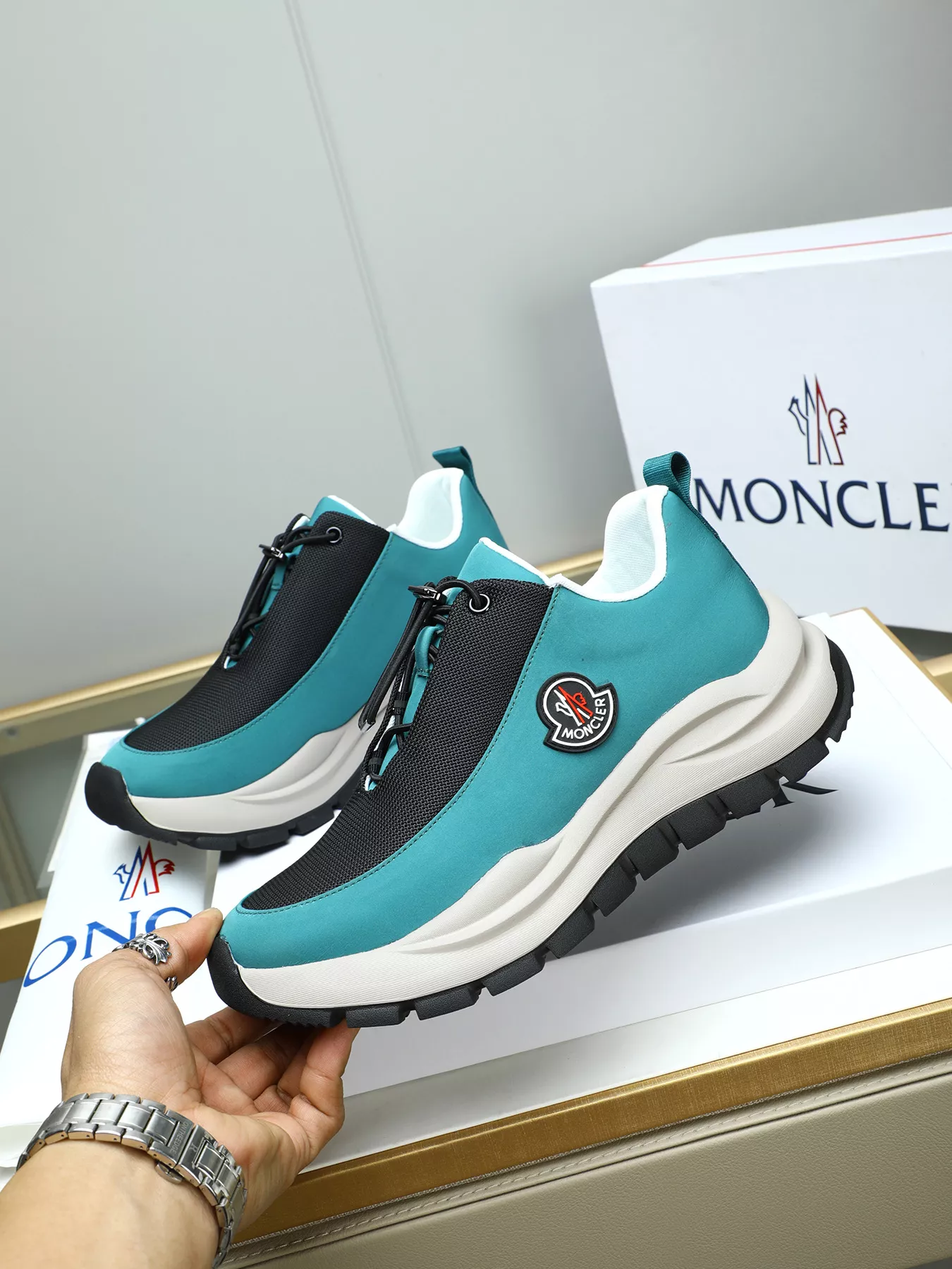 Bold 4638 Moncler Casual Shoes For Men