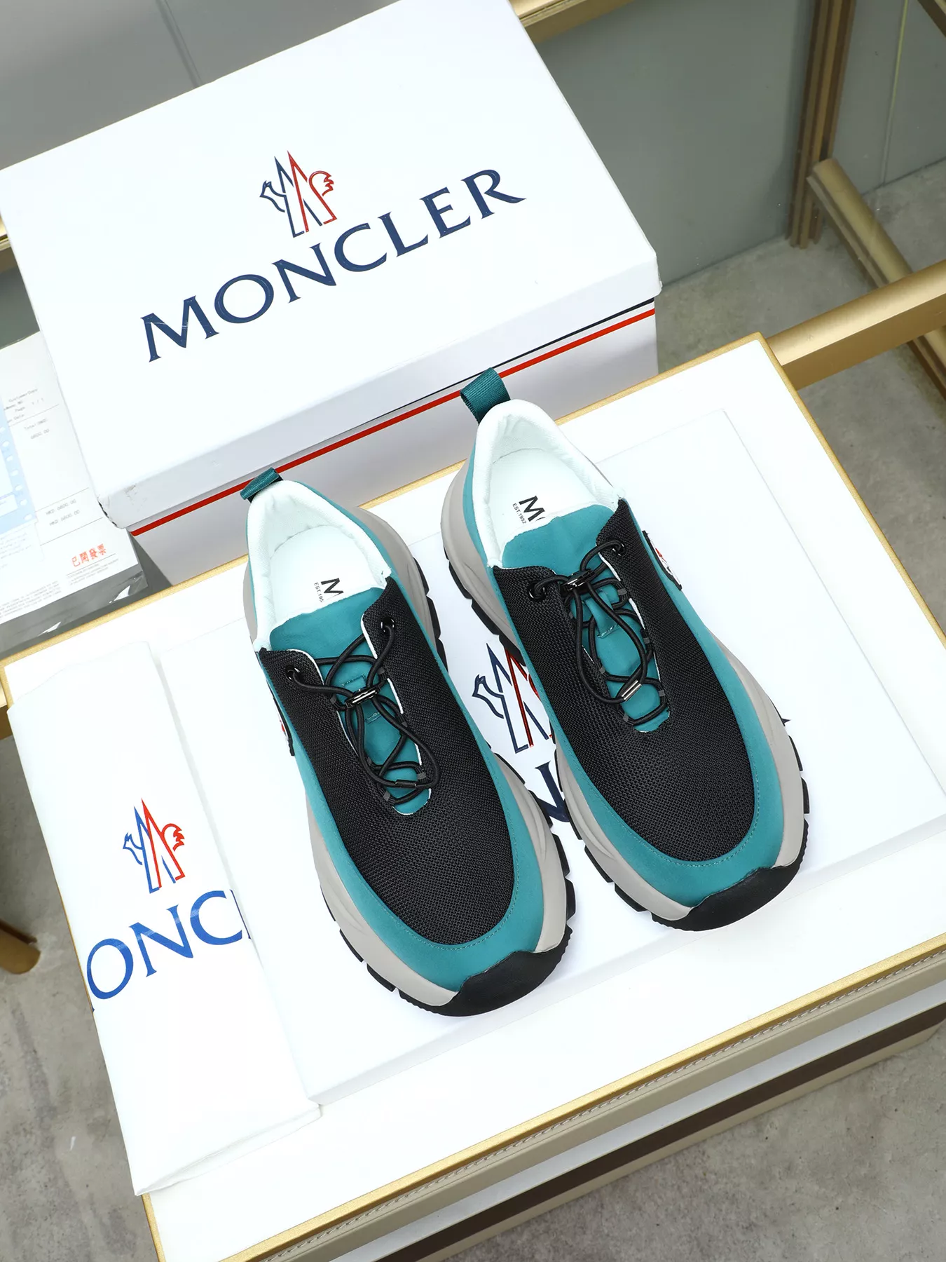 Bold 4638 Moncler Casual Shoes For Men