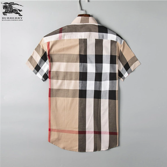 Bold 474 Burberry Shirts Short Sleeved For Men