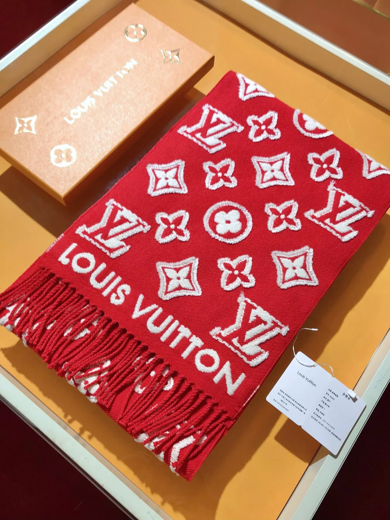 Bold 4947 Louis Vuitton Scarf For Women