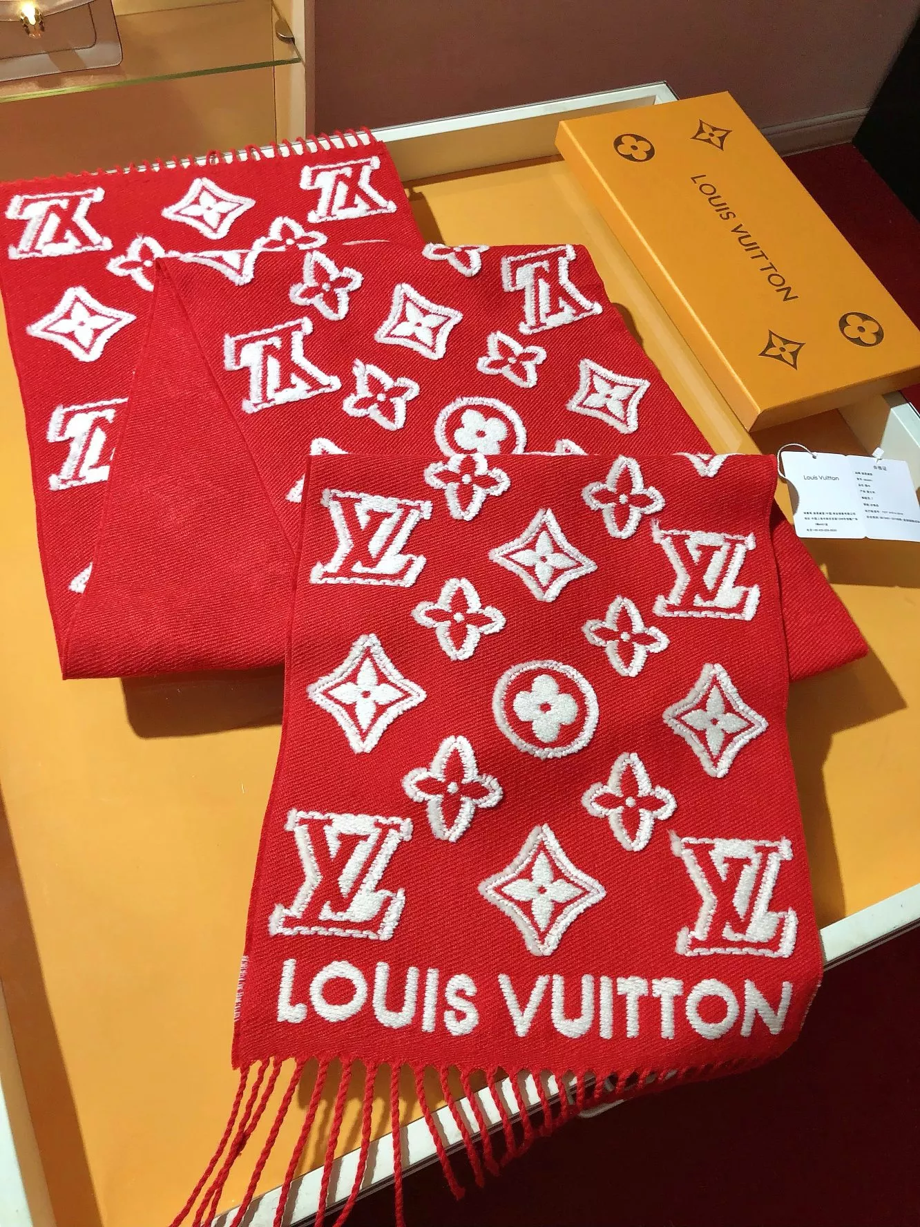 Bold 4947 Louis Vuitton Scarf For Women