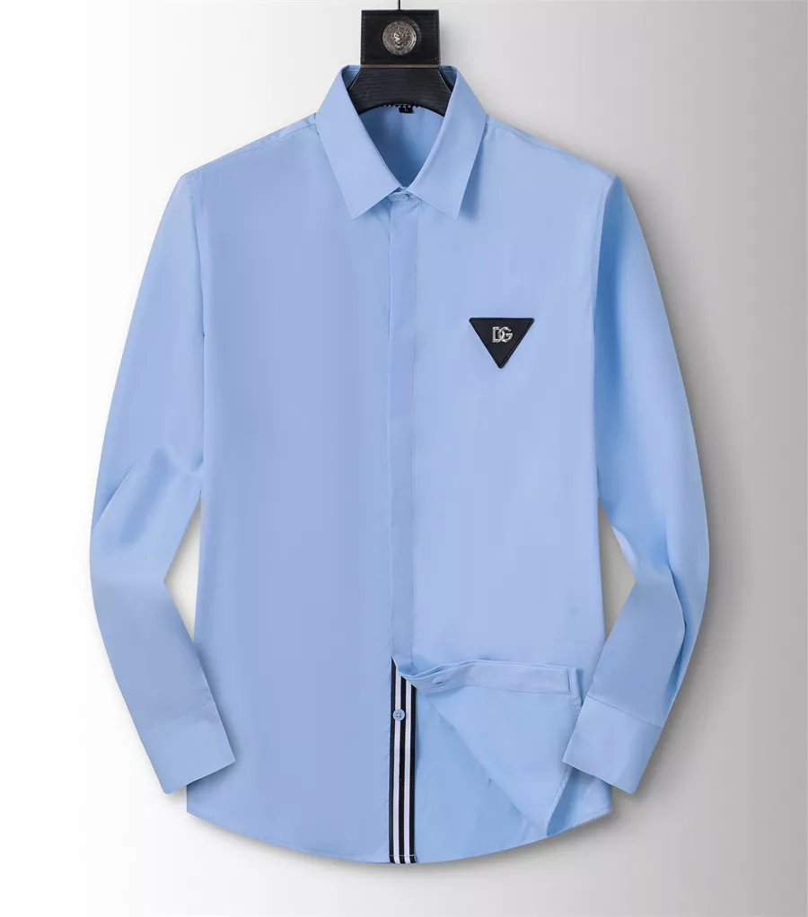 Bold 5207 Dolce & Gabbana D&G Shirts Long Sleeved For Men