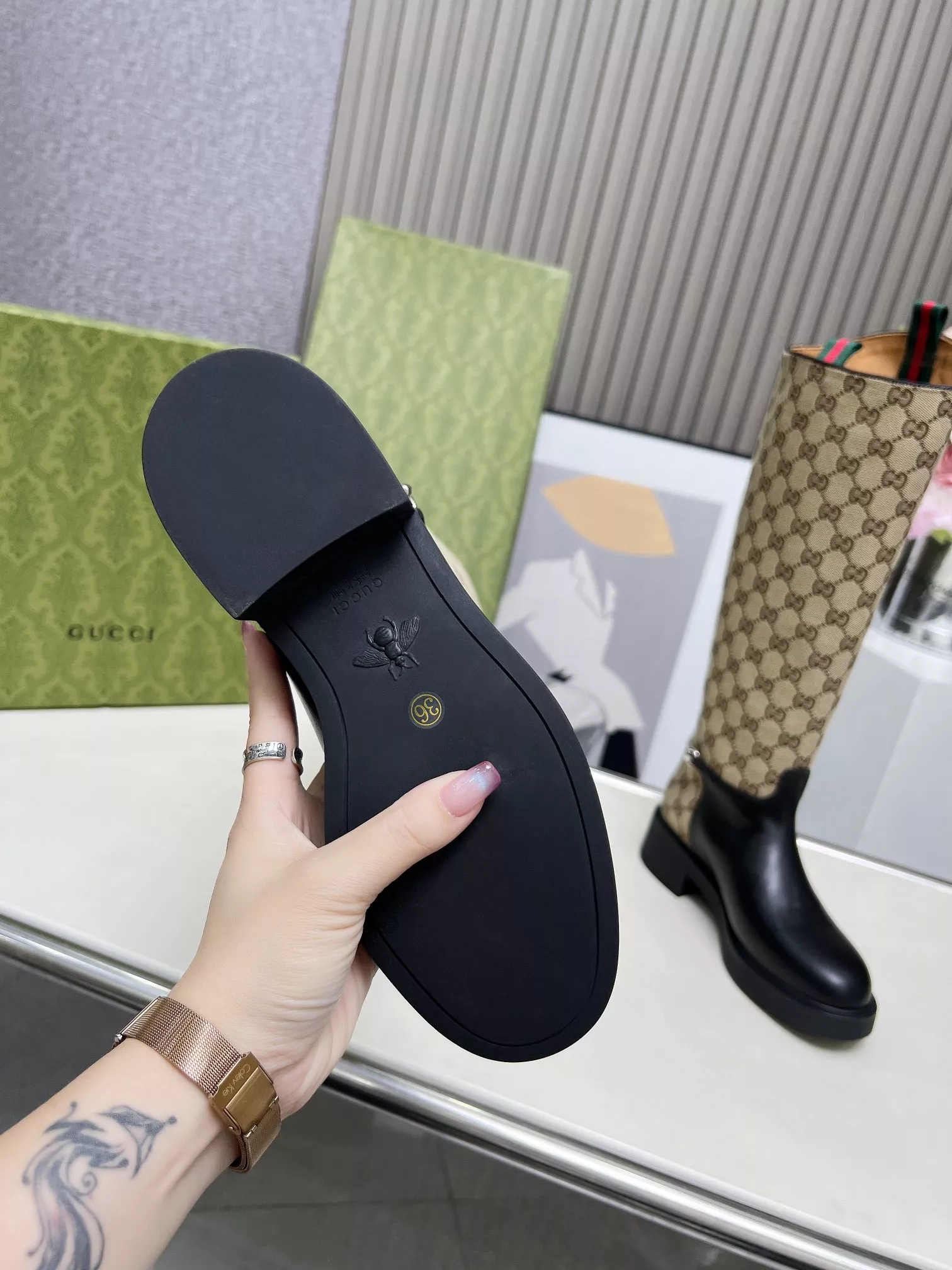 Bold 5355 Gucci Boots For Women