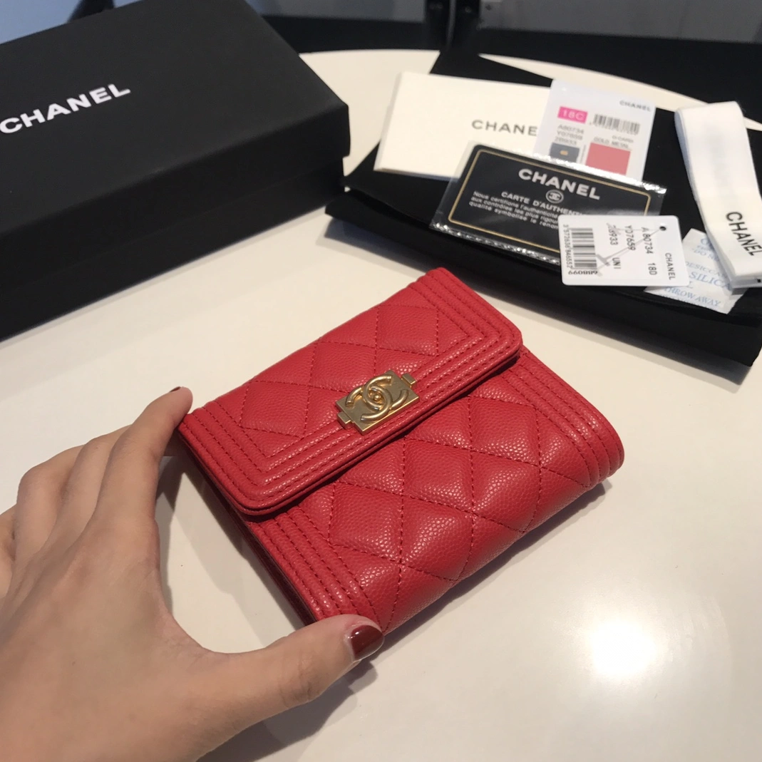 Bold 5446 Chanel AAA Quality Wallets