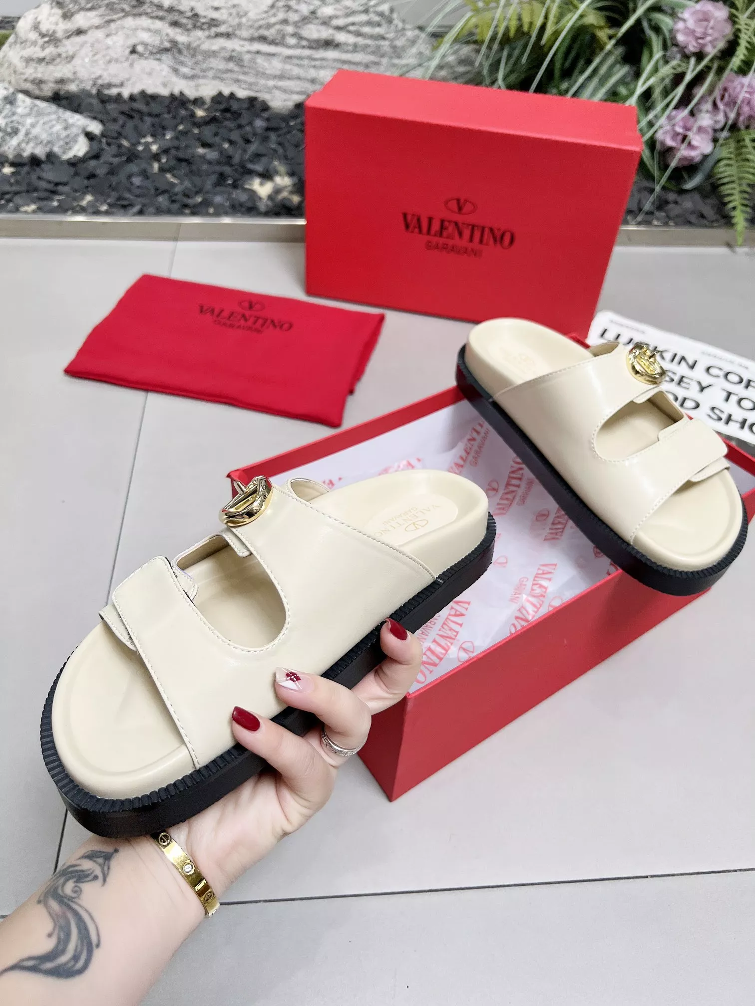 Bold 5564 Valentino Slippers For Women