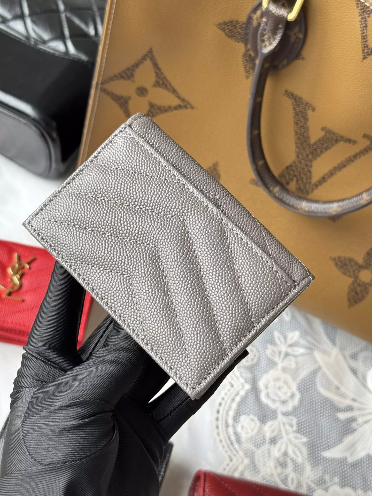 Bold 5678 Yves Saint Laurent AAA Quality Wallets For Women