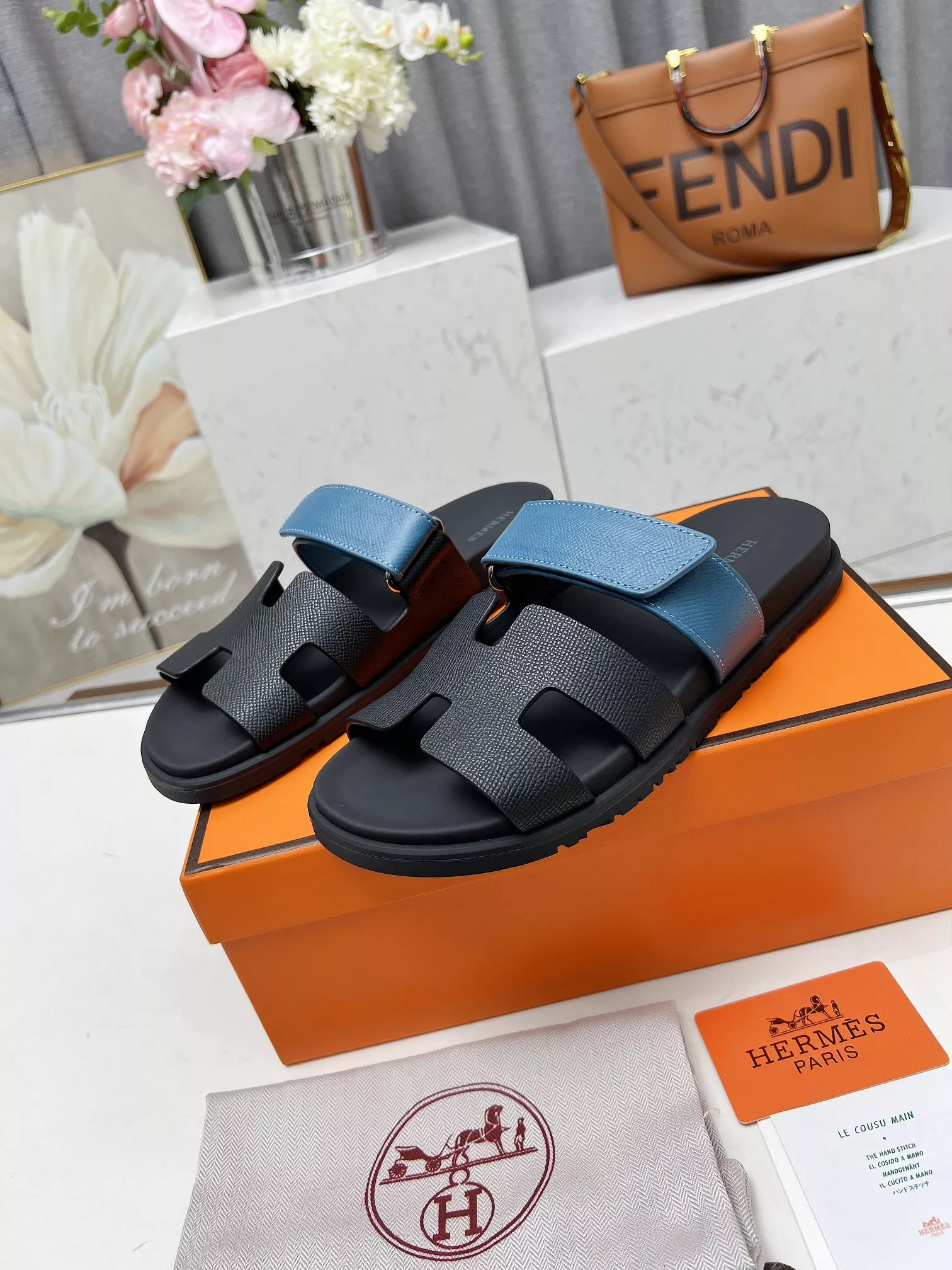 Bold 5744 Hermes Slippers For Men