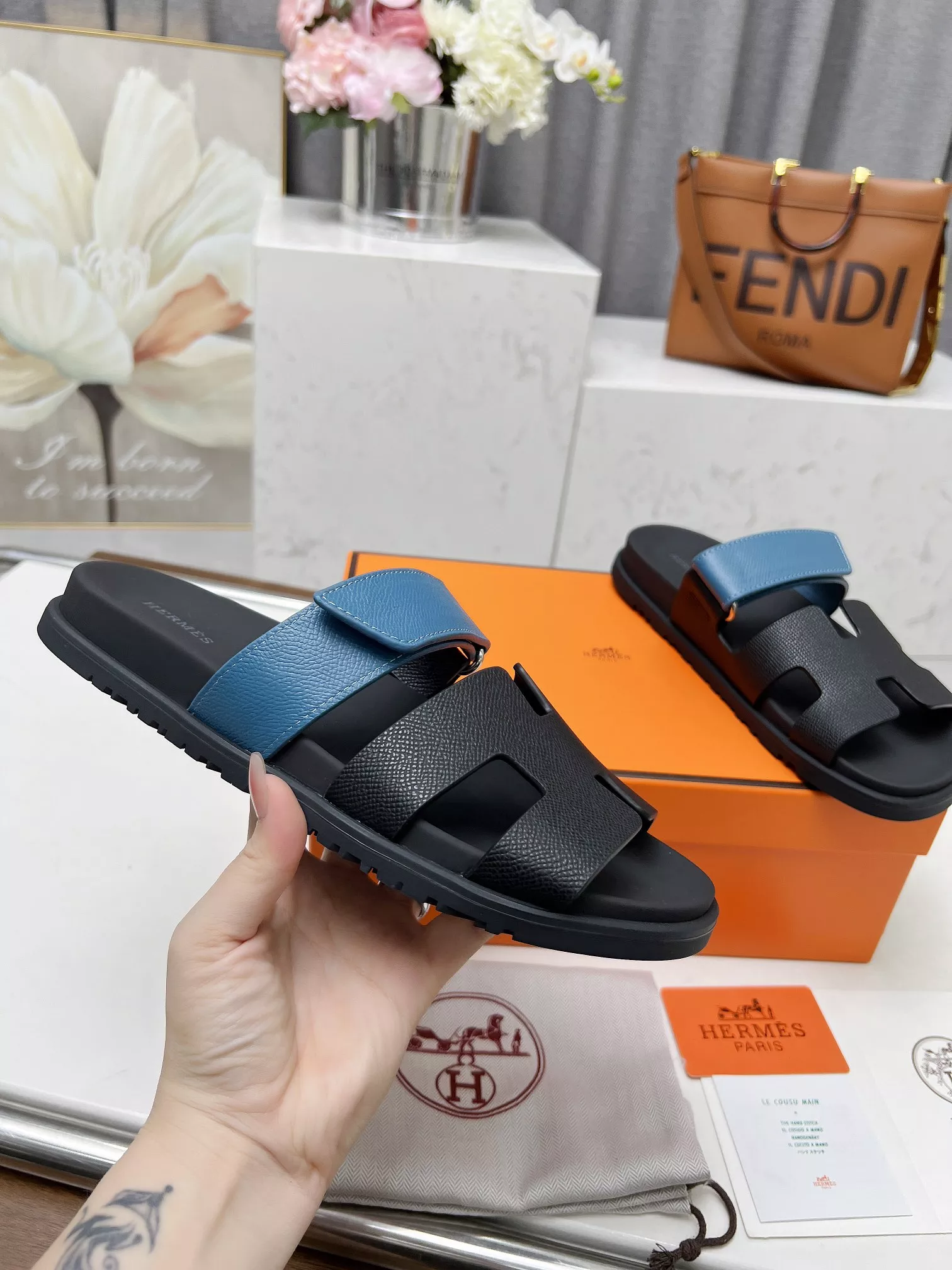 Bold 5744 Hermes Slippers For Men