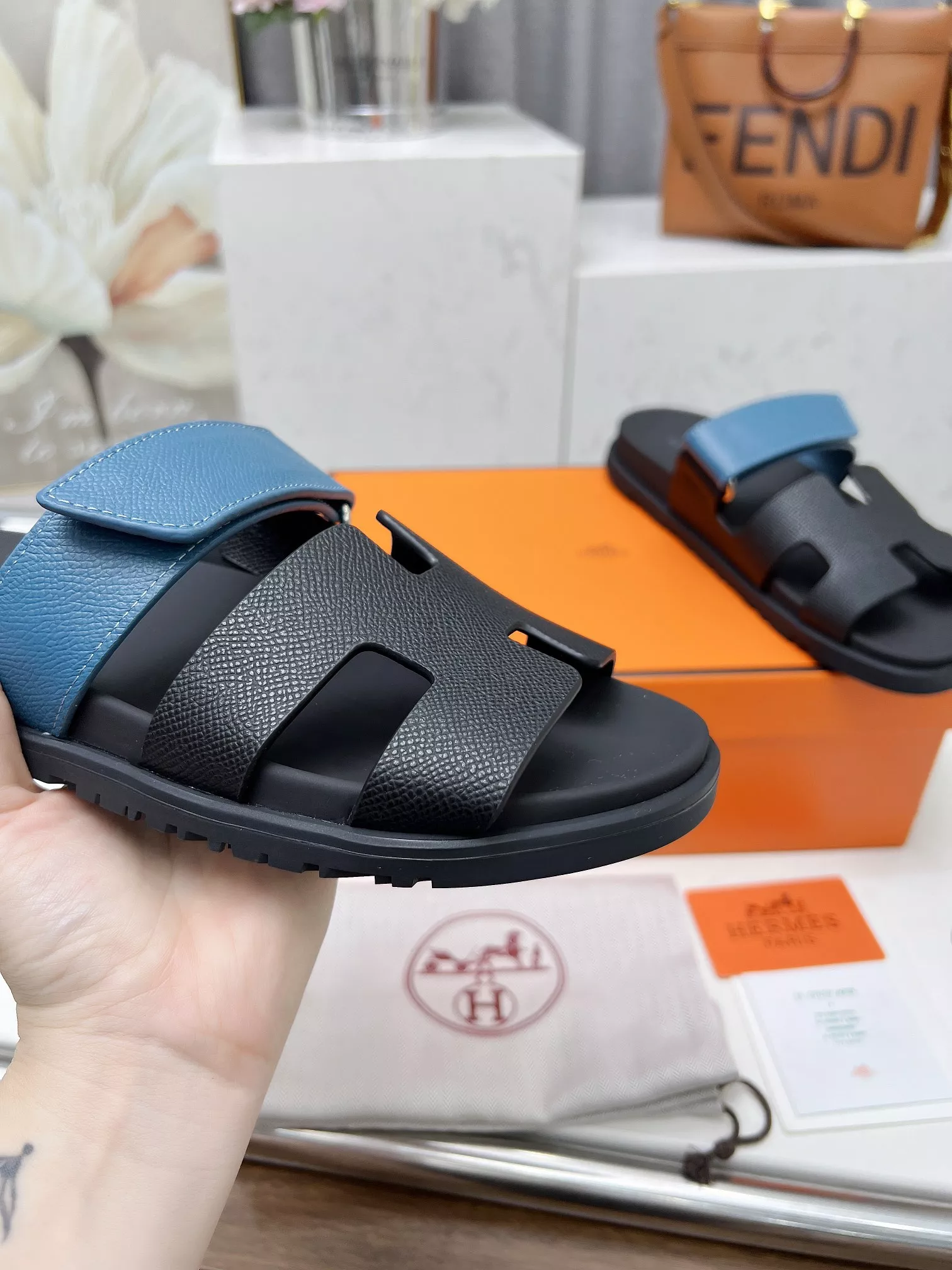 Bold 5744 Hermes Slippers For Men