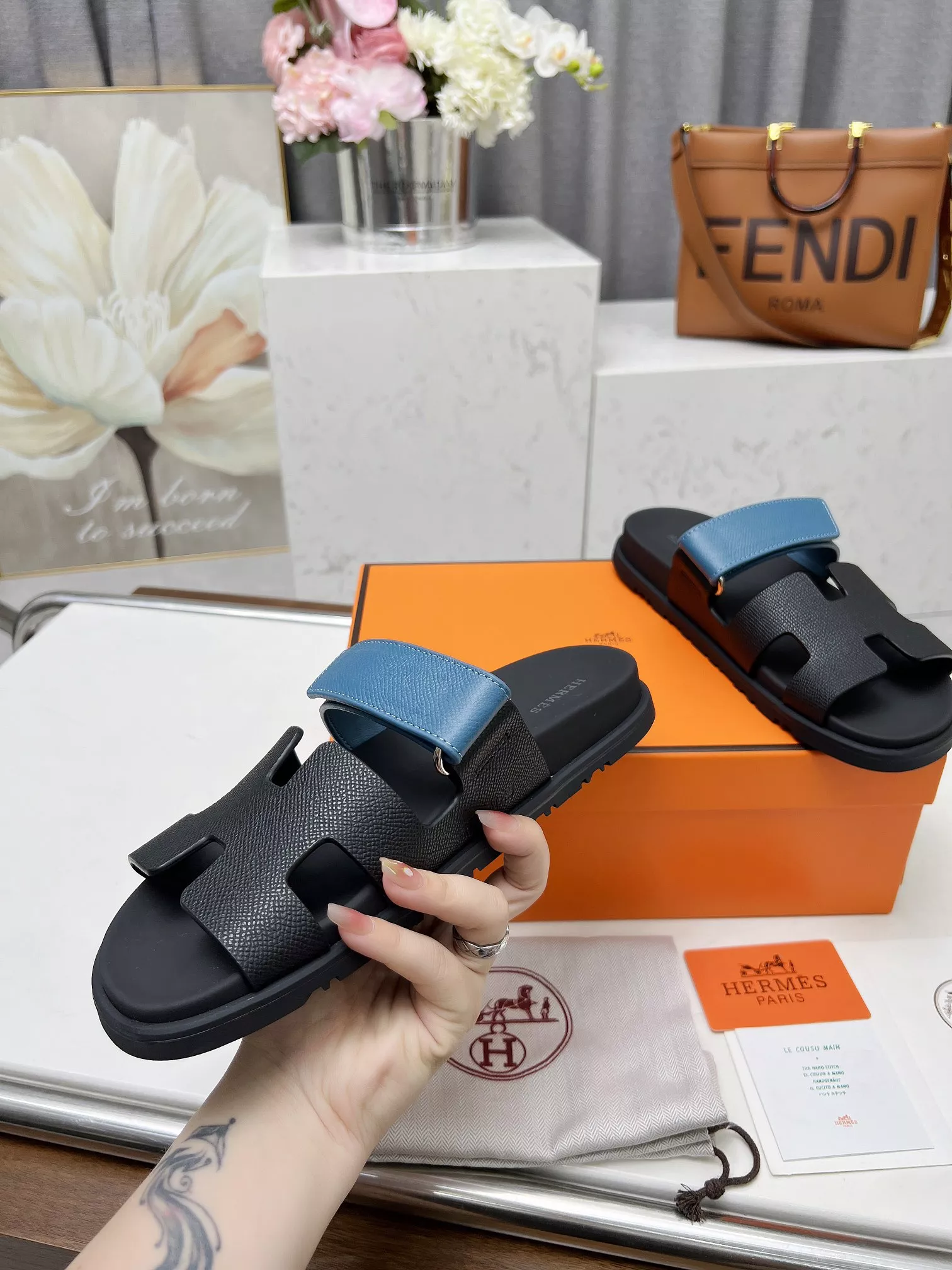 Bold 5744 Hermes Slippers For Men