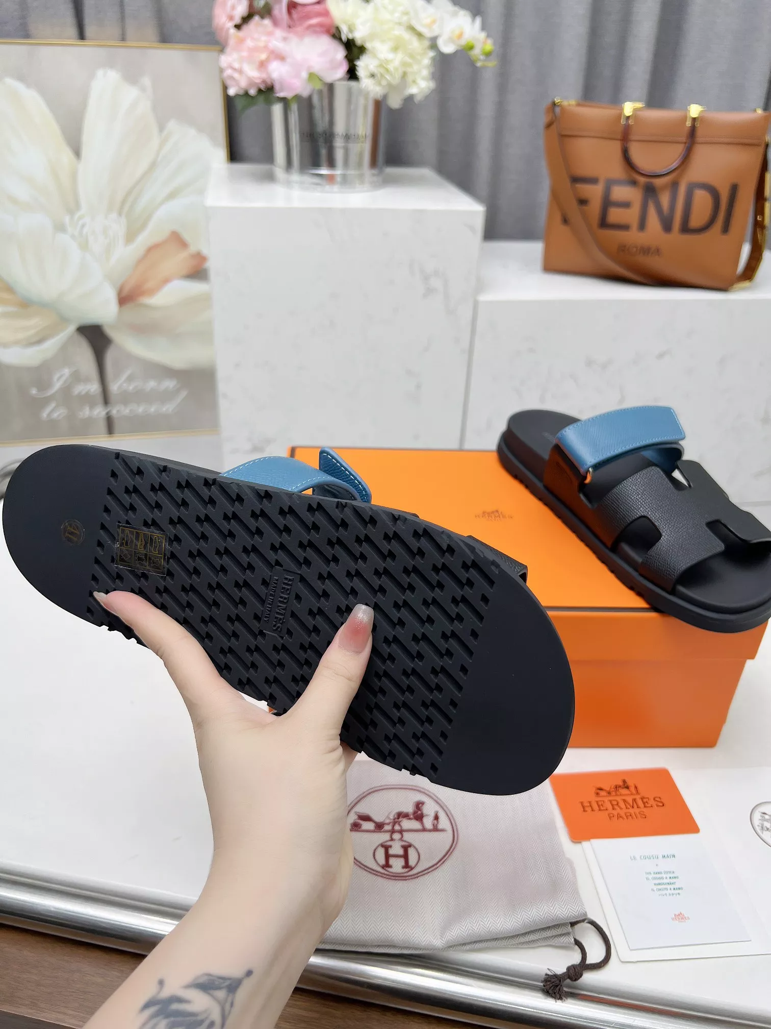 Bold 5744 Hermes Slippers For Men