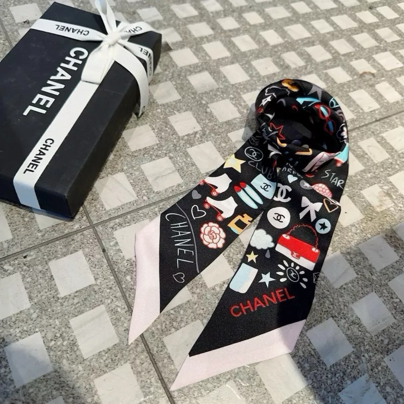 Bold 5753 Chanel Silk Scarf