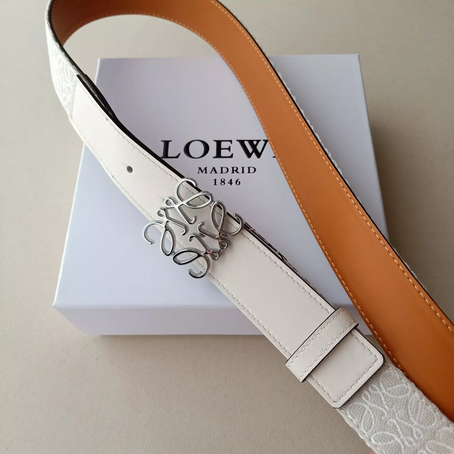 Bold 5872 LOEWE AAA Quality Belts In 3.2cm For Women