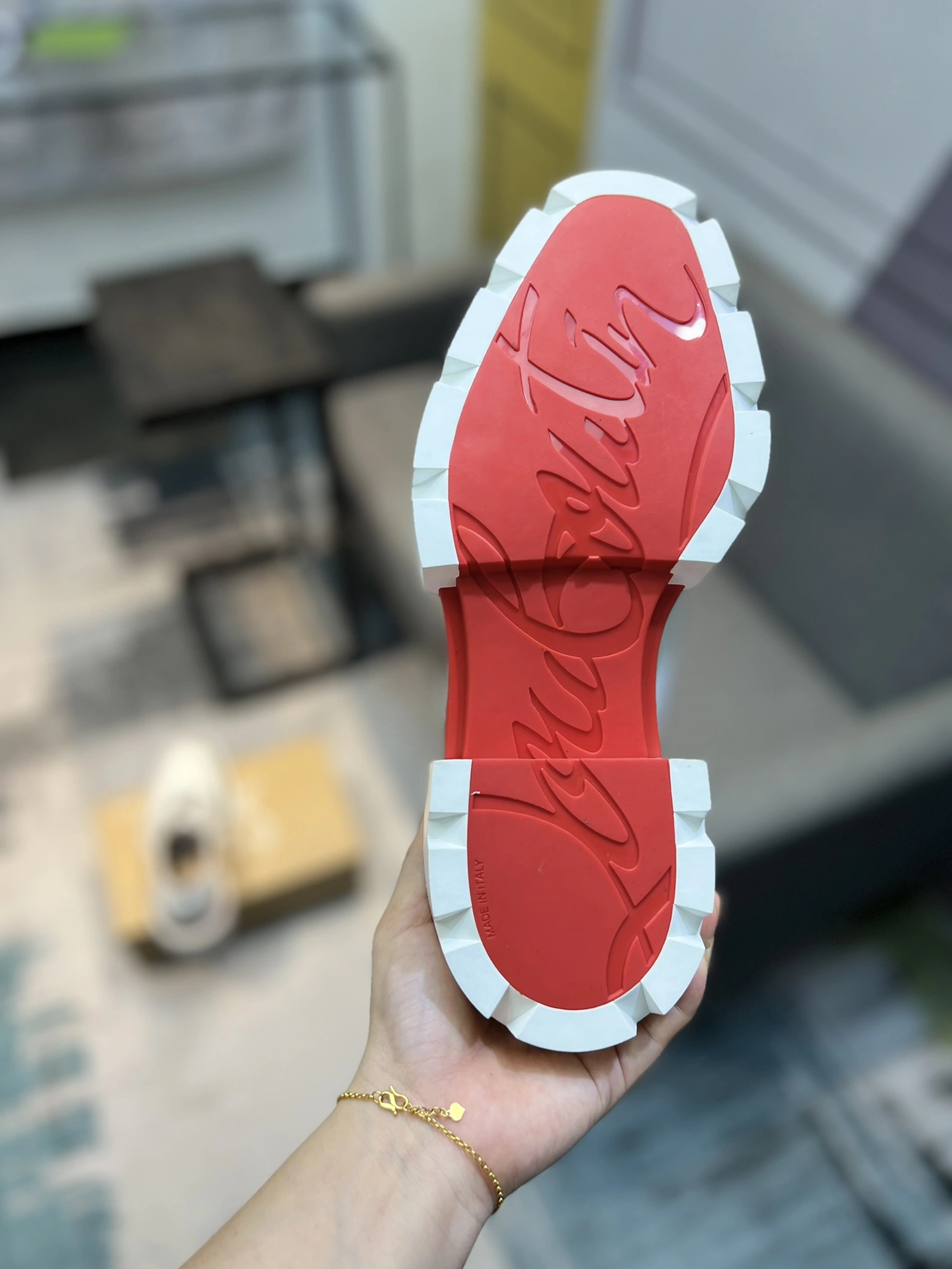 Bold 6023 Christian Louboutin Leather Shoes For Men