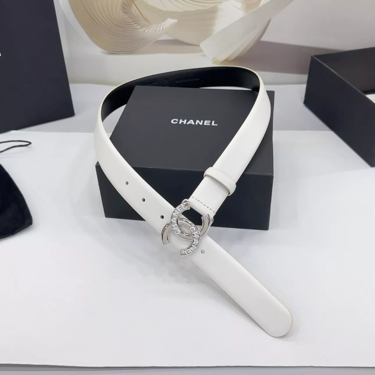Bold 6151 Chanel AAA Quality Belts In 3.0cm For Women