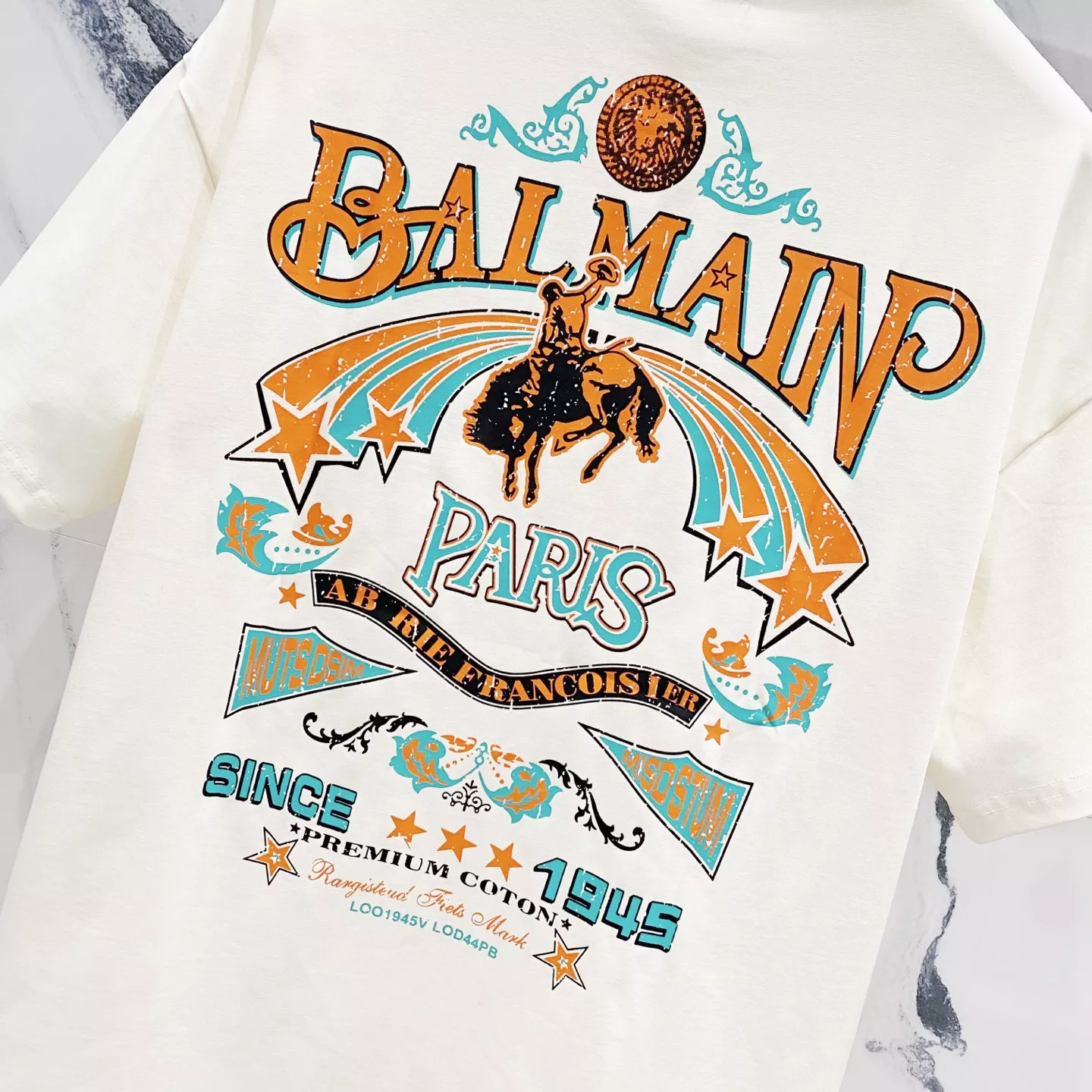 Bold 6169 Balmain T-Shirts Short Sleeved For Unisex