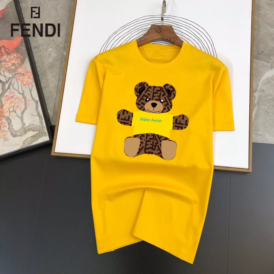 Bold 6211 Fendi T-Shirts Short Sleeved For Unisex