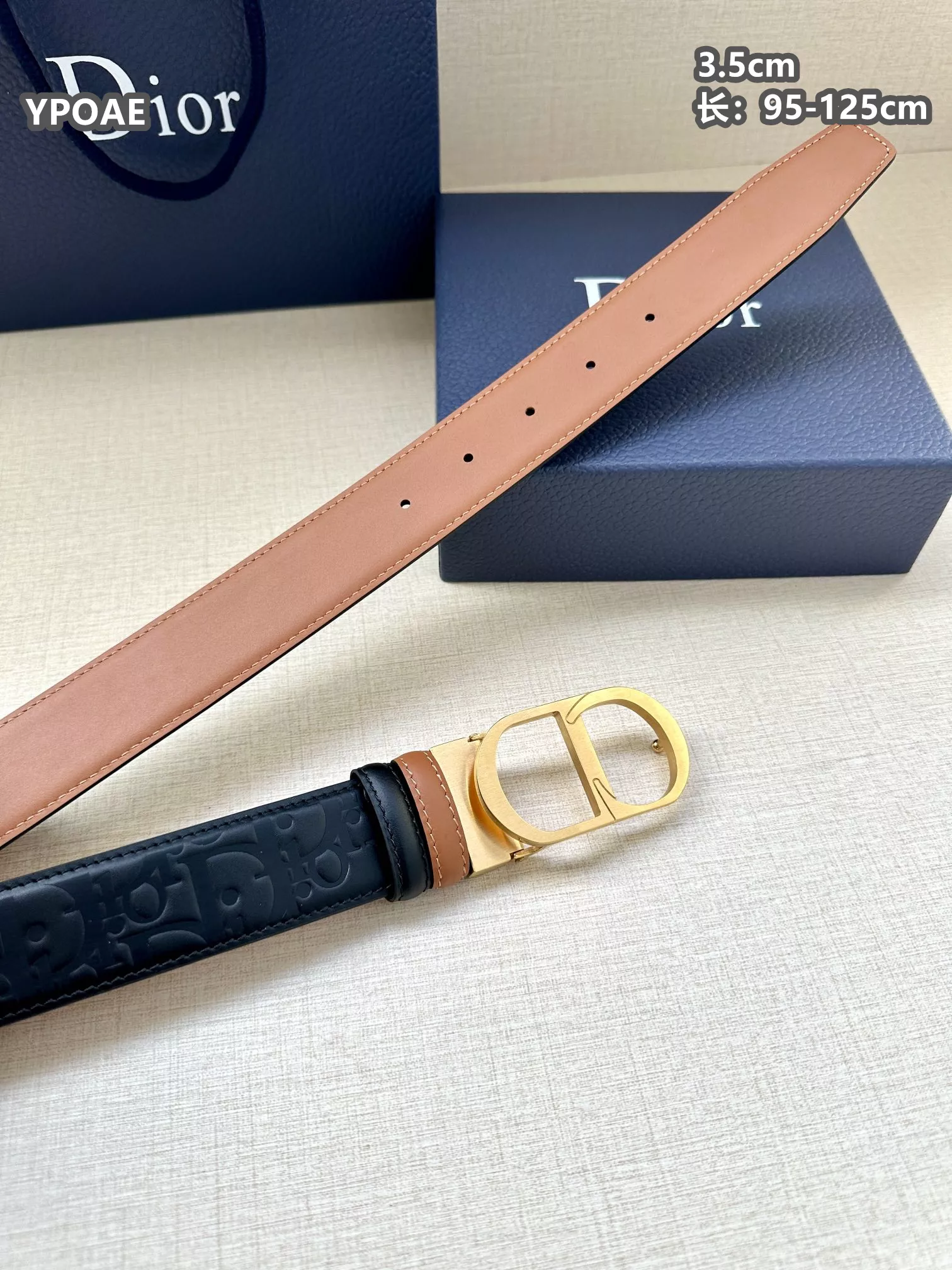 Bold 6613 Christian Dior AAA Quality Belts For Men