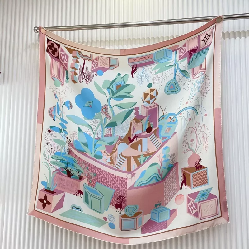 Bold 6841 Louis Vuitton Silk Squares