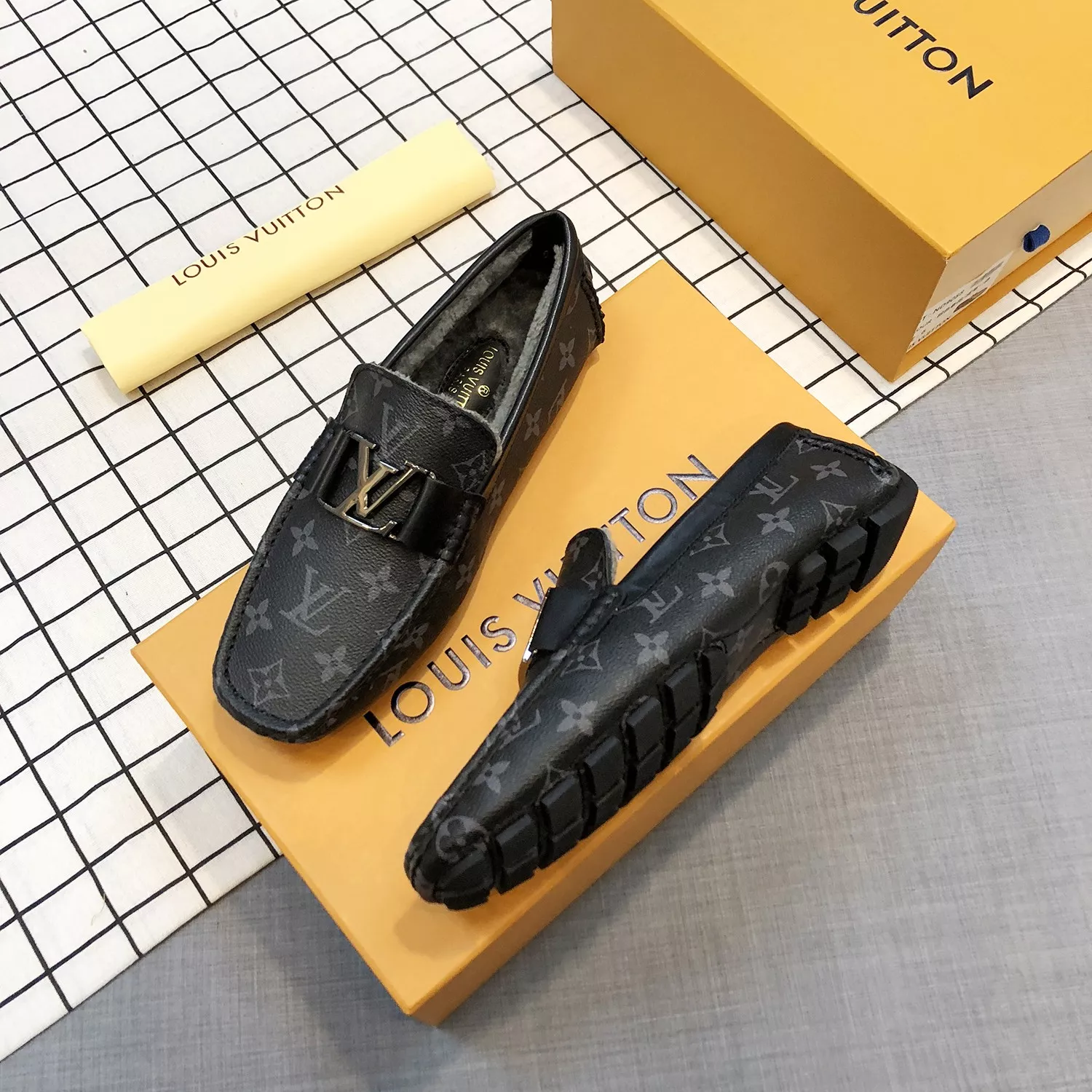 Bold 7096 Louis Vuitton LV Oxfords Shoes For Men