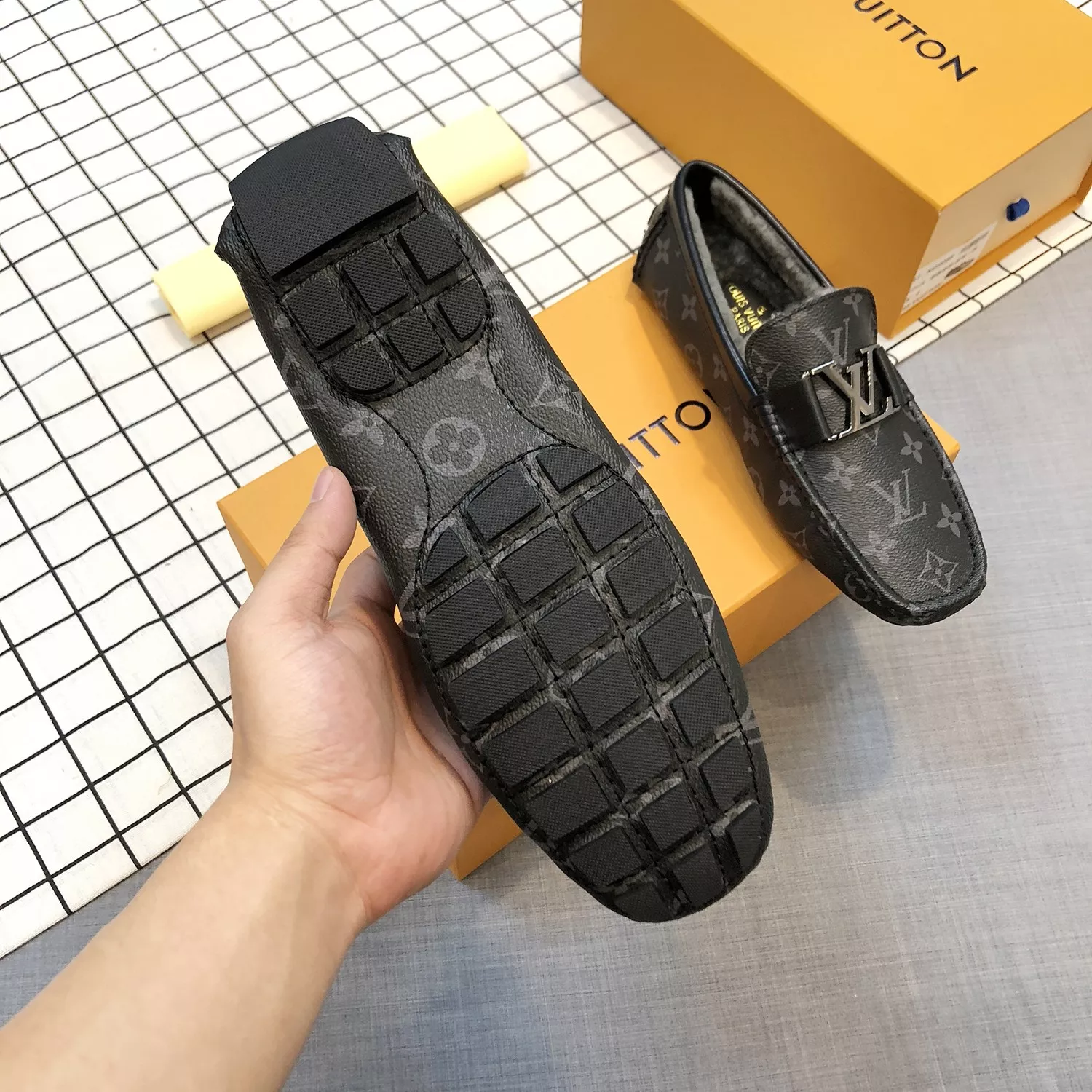 Bold 7096 Louis Vuitton LV Oxfords Shoes For Men