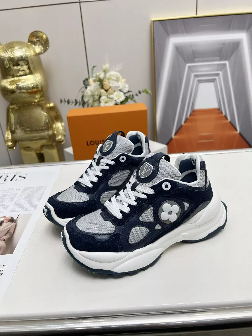 Bold 719 Louis Vuitton Casual Shoes For Women