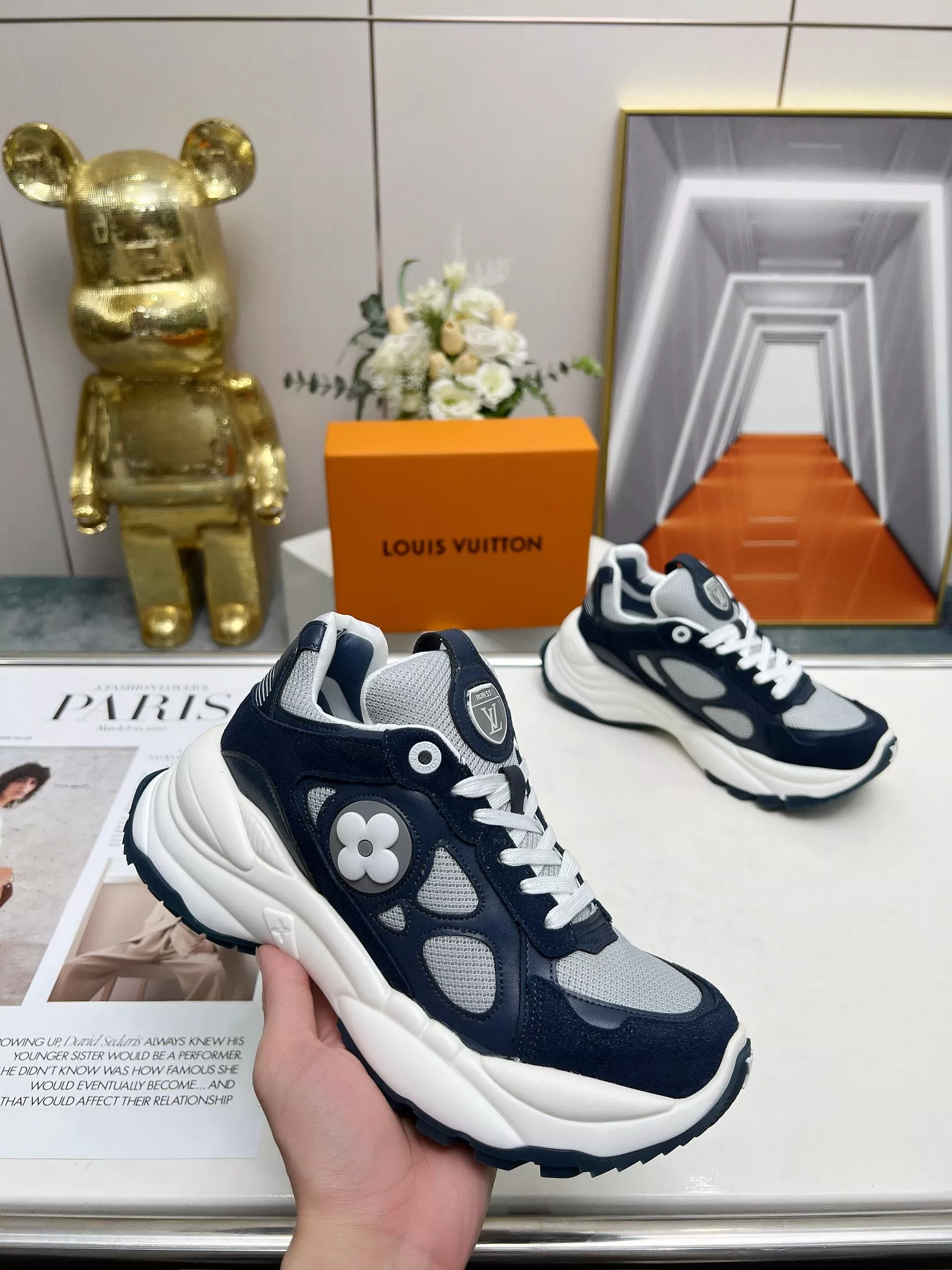 Bold 719 Louis Vuitton Casual Shoes For Women