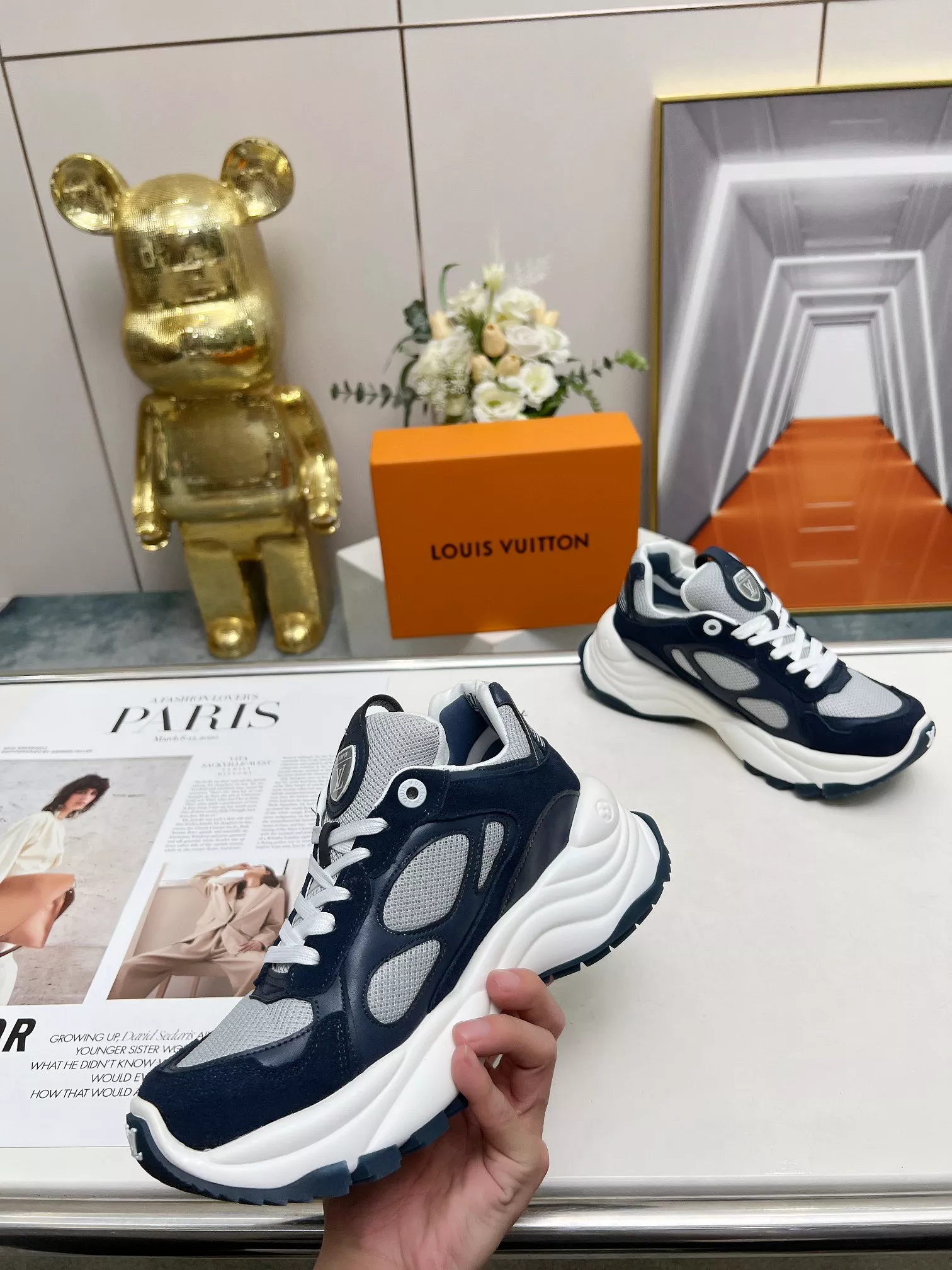 Bold 719 Louis Vuitton Casual Shoes For Women