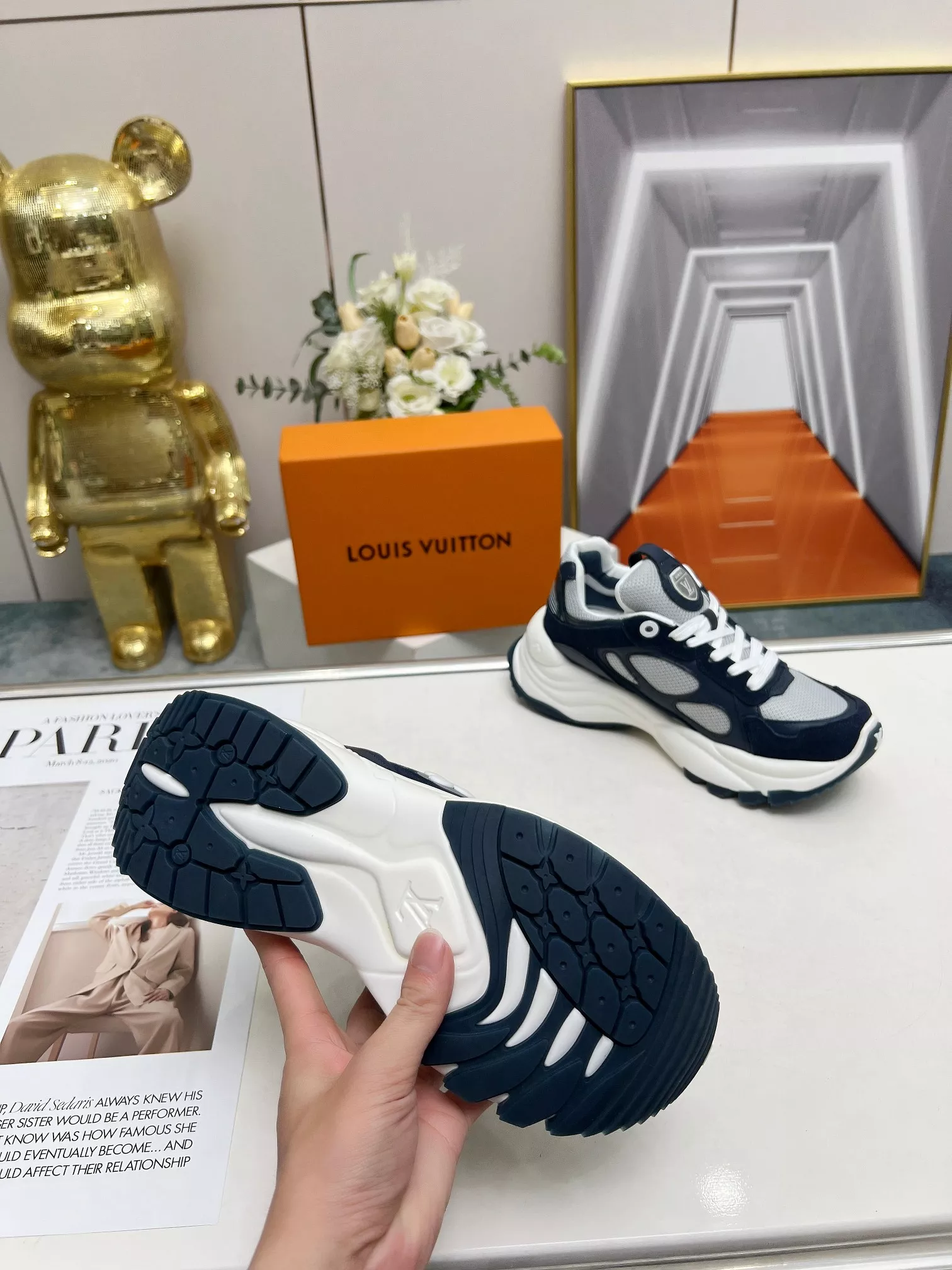Bold 719 Louis Vuitton Casual Shoes For Women