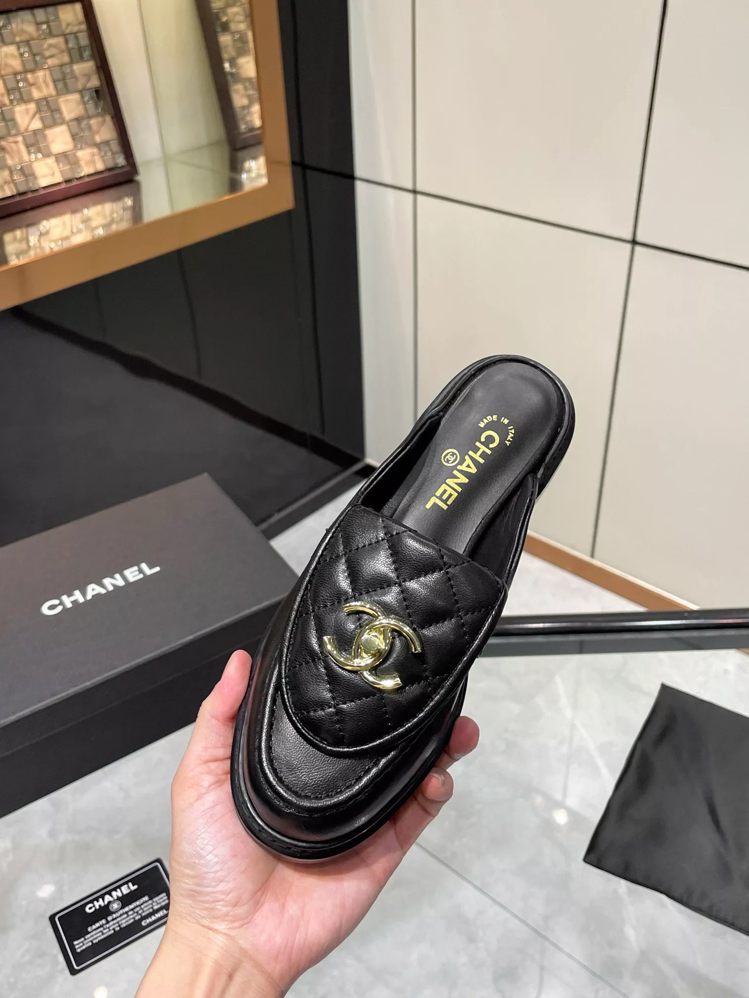 Bold 7225 Chanel Slippers For Women